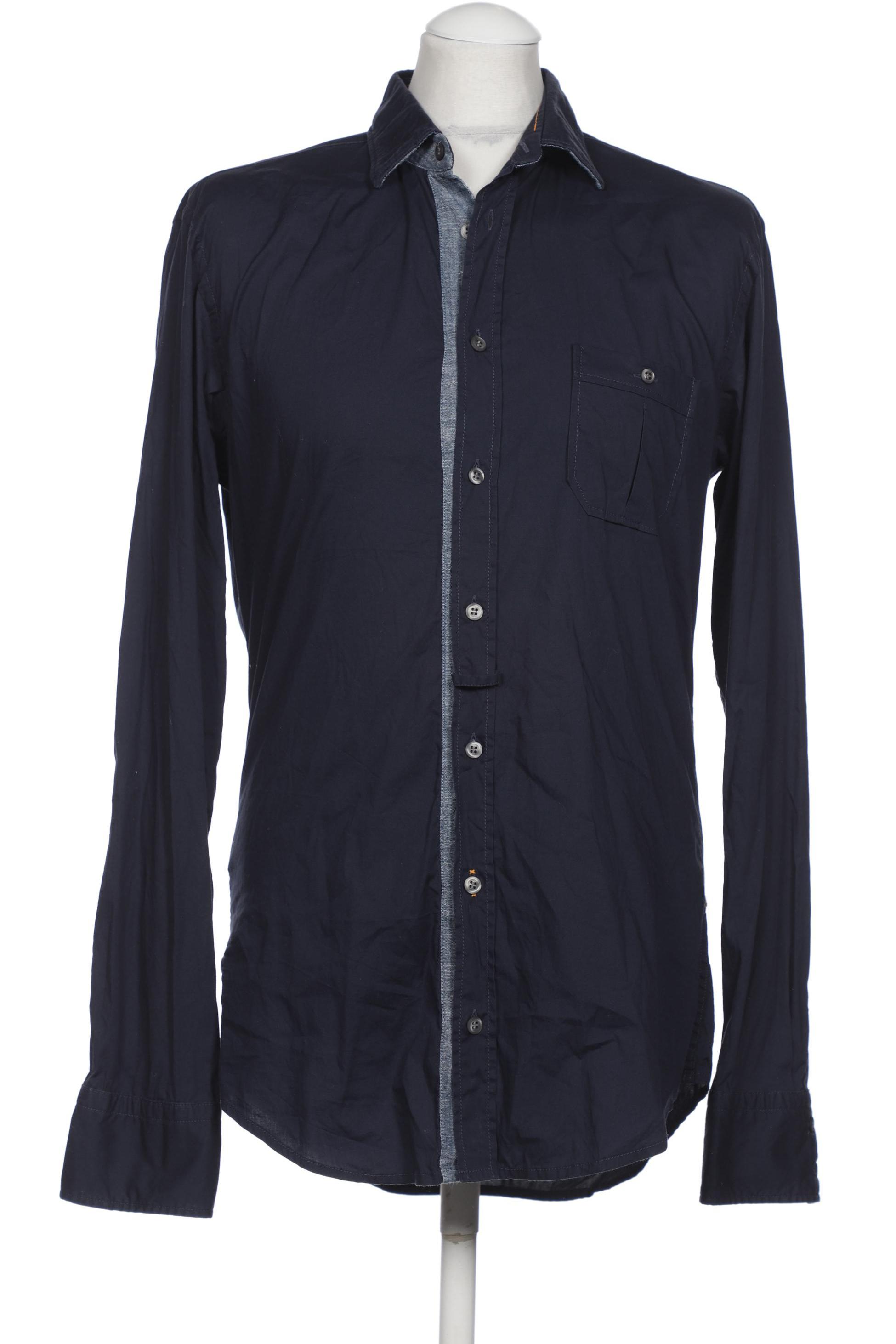 

Boss Orange Herren Hemd, marineblau
