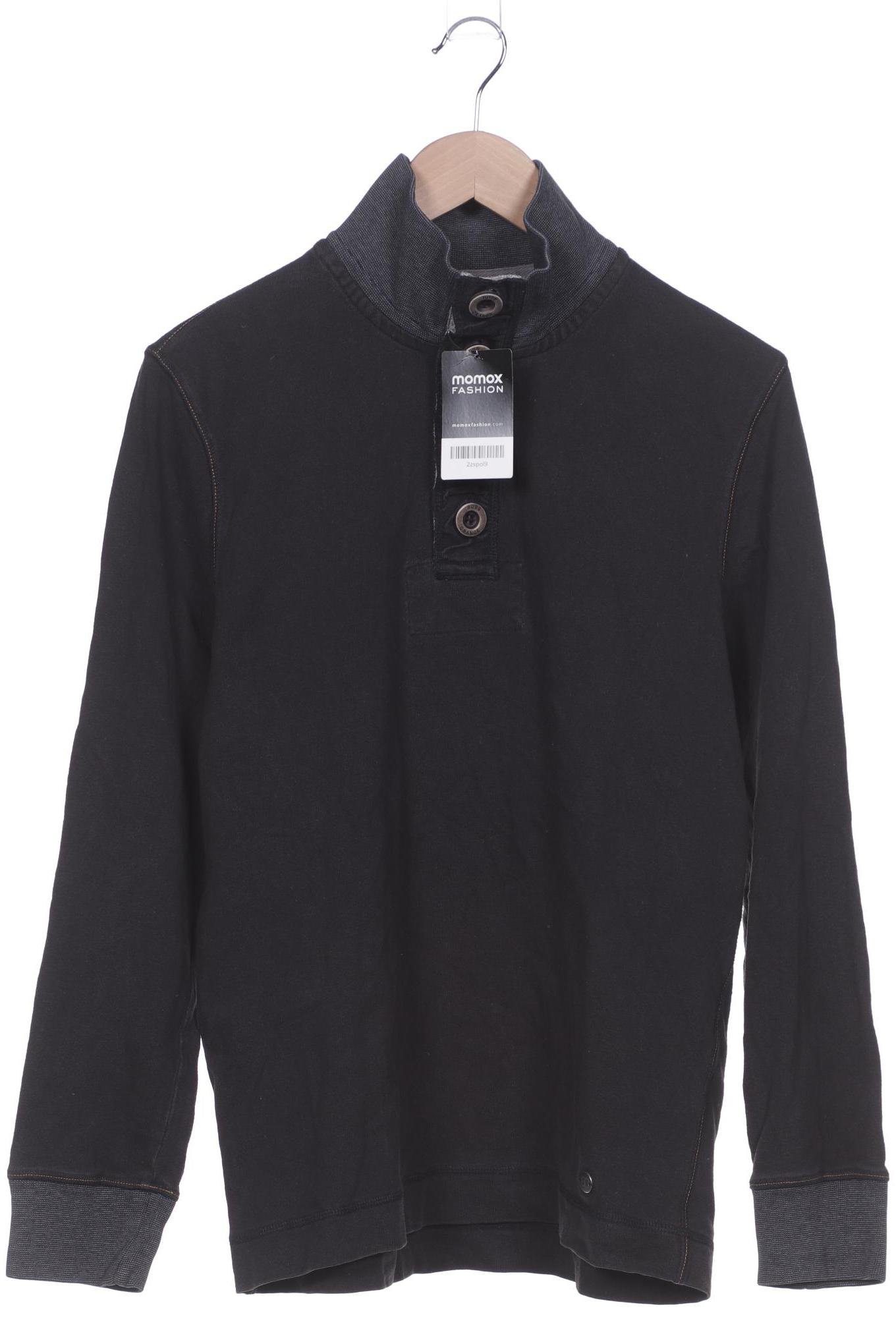 

Boss Orange Herren Langarmshirt, schwarz, Gr. 48