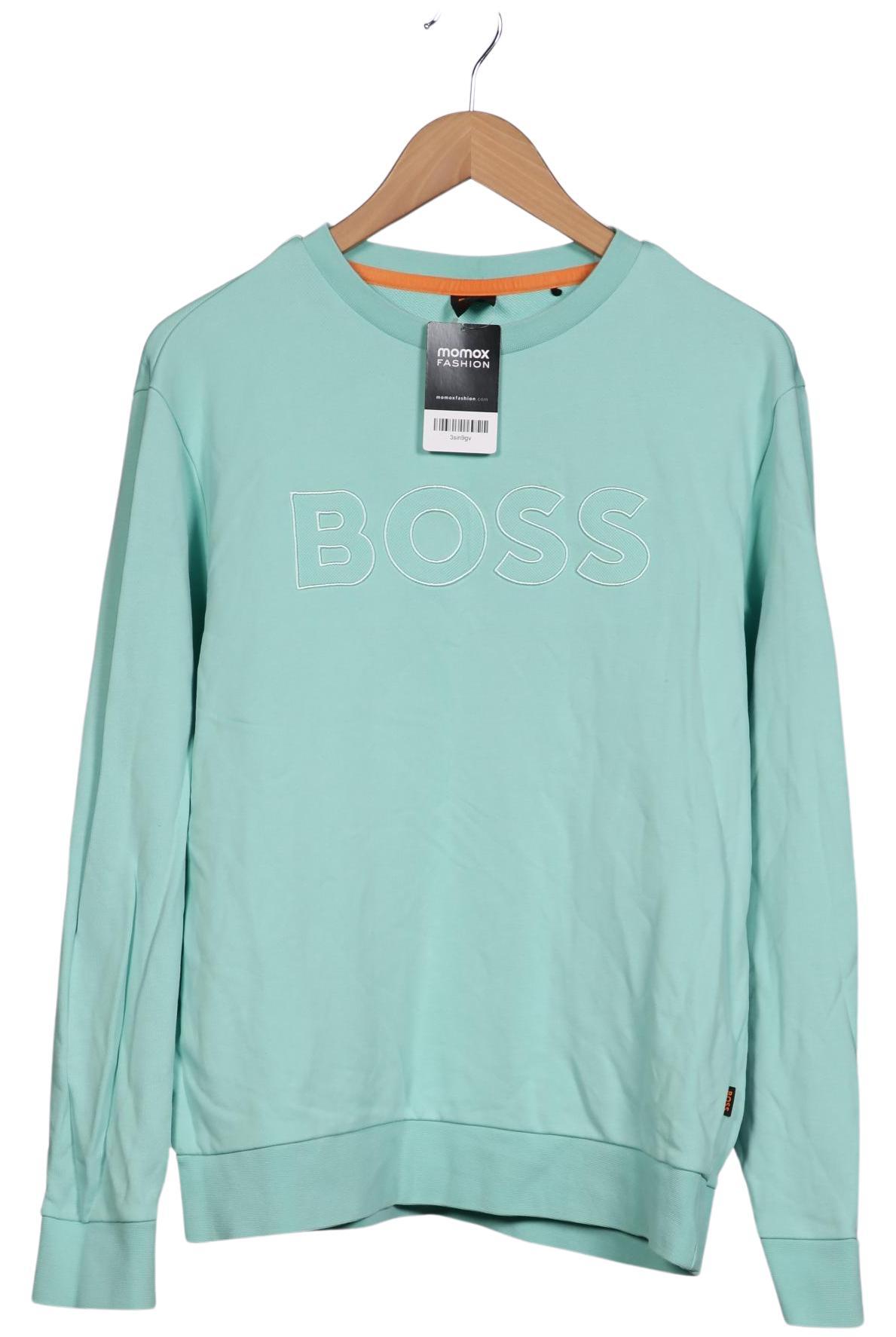 

Boss Orange Herren Sweatshirt, hellgrün, Gr. 52