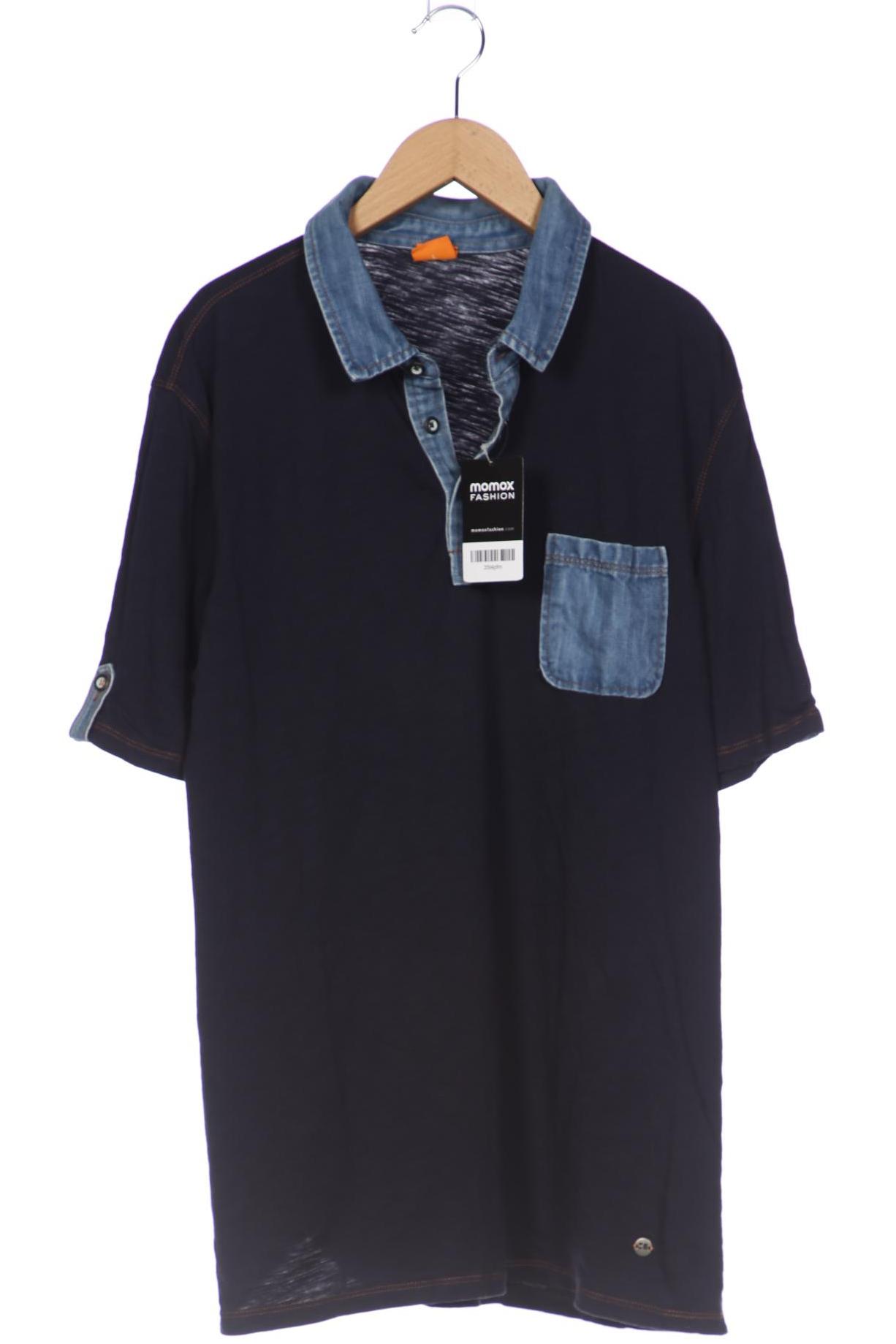 

Boss Orange Herren Poloshirt, marineblau, Gr. 52