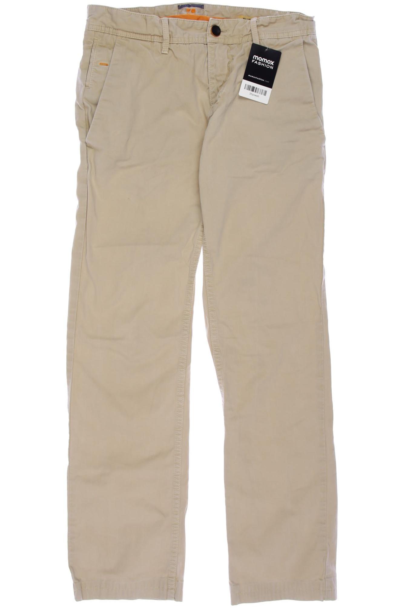 

Boss Orange Herren Stoffhose, beige, Gr. 28
