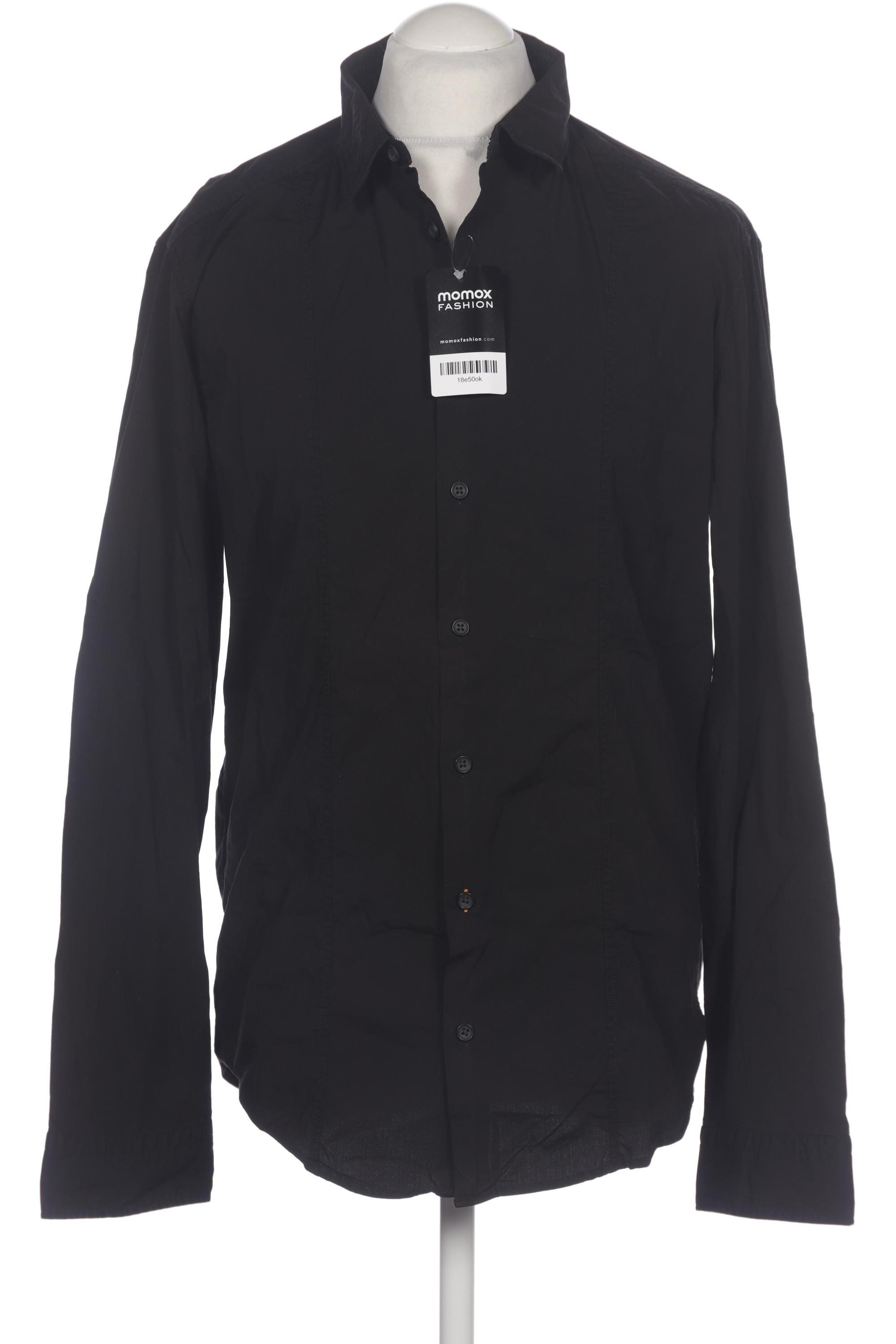 

Boss Orange Herren Hemd, schwarz, Gr. 54