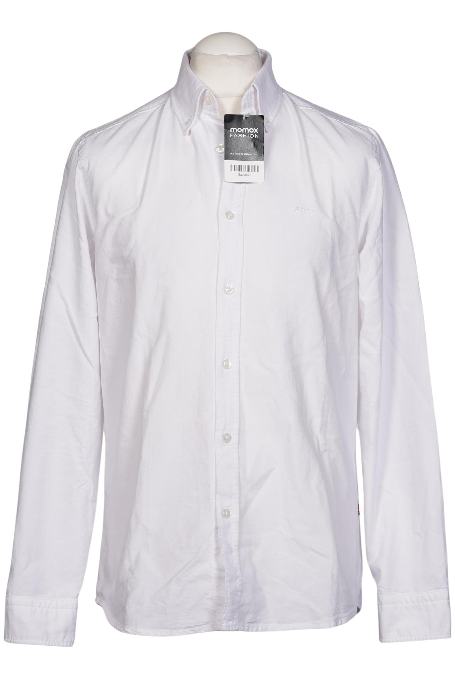 

Boss Orange Herren Hemd, weiß, Gr. 48