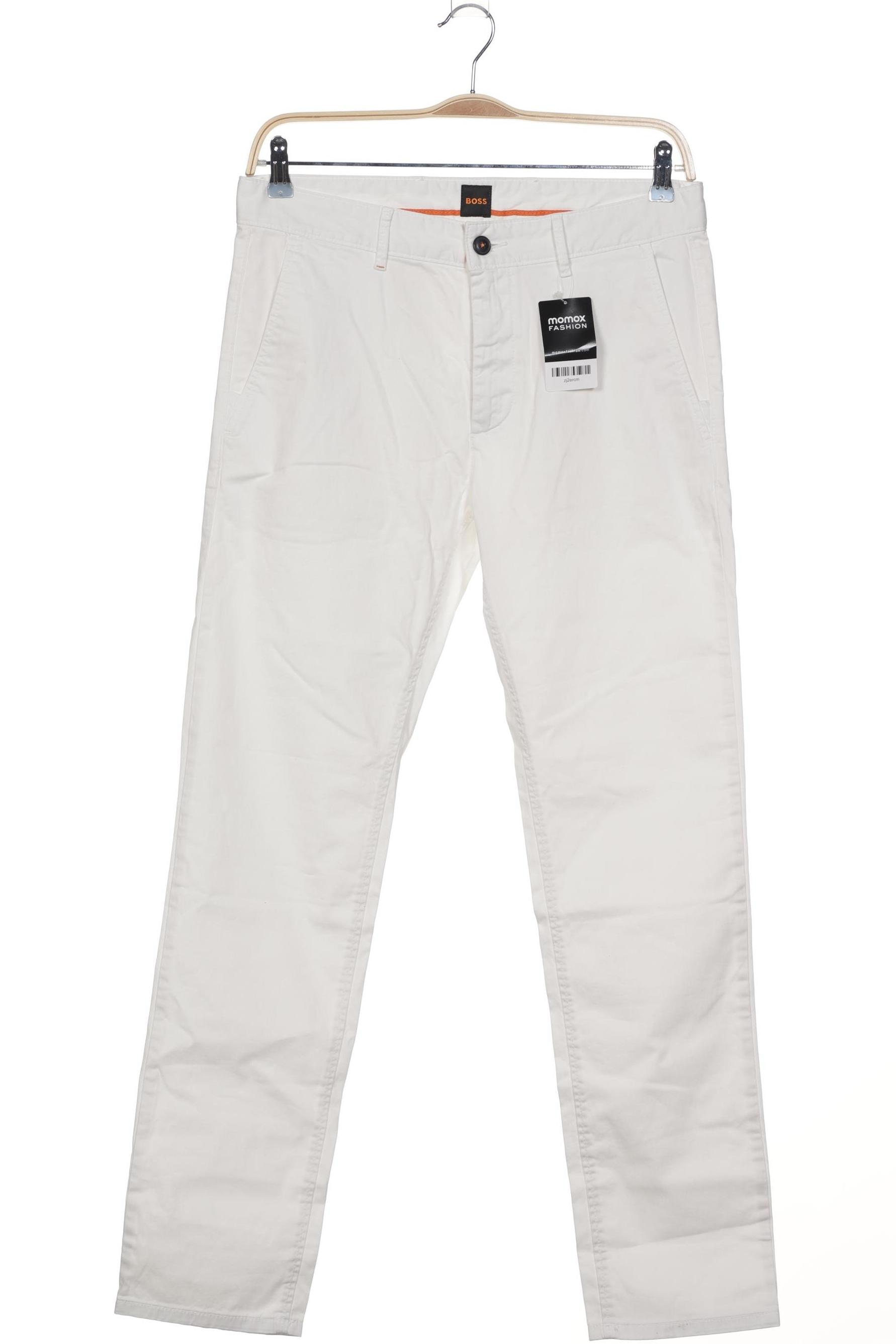 

Boss Orange Herren Stoffhose, weiß, Gr. 33