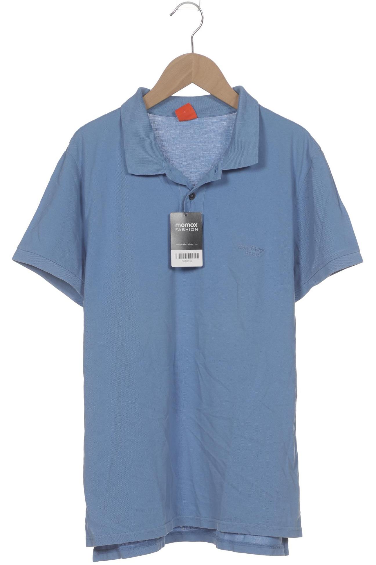 

Boss Orange Herren Poloshirt, blau, Gr. 52
