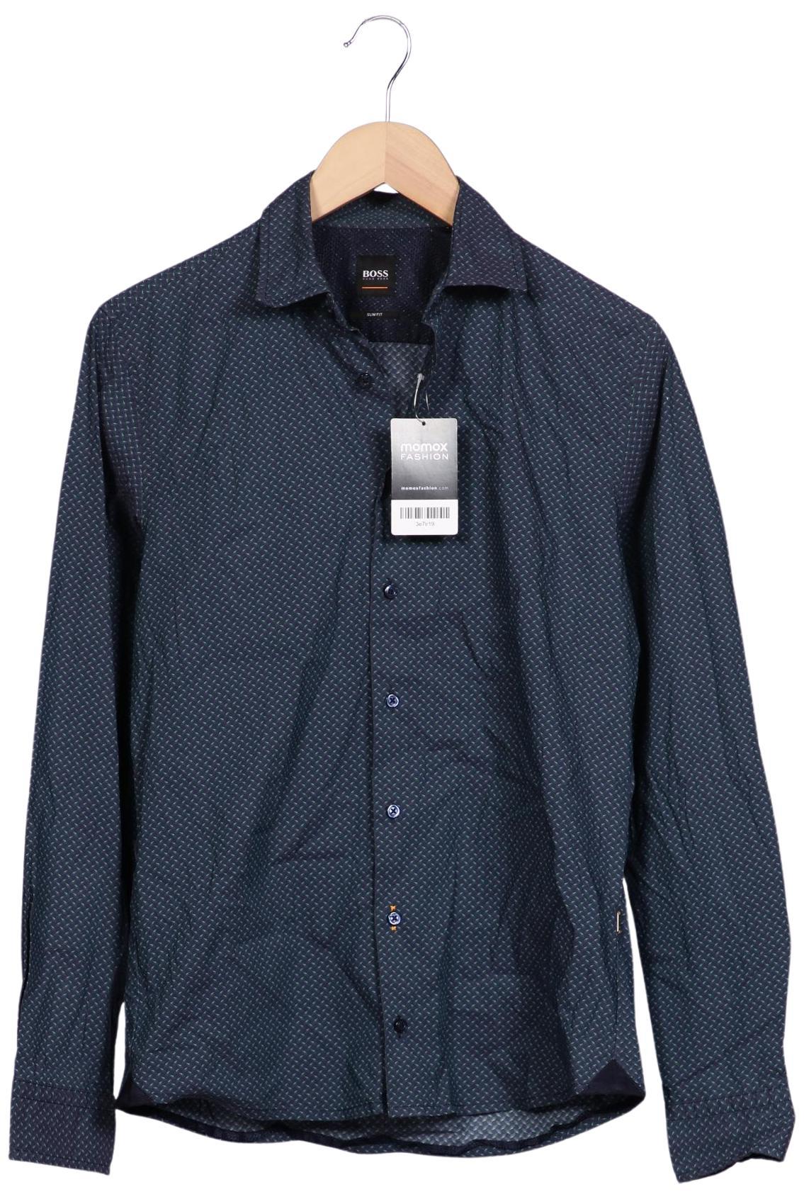 

Boss Orange Herren Hemd, marineblau, Gr. 46