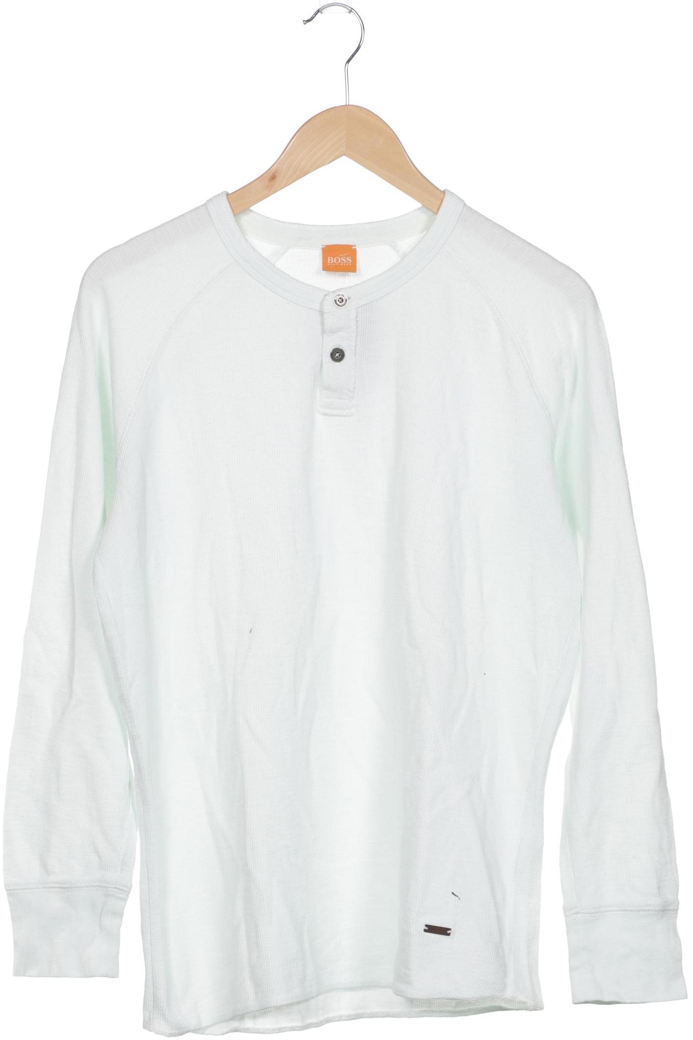

Boss Orange Herren Langarmshirt, grün, Gr. 48