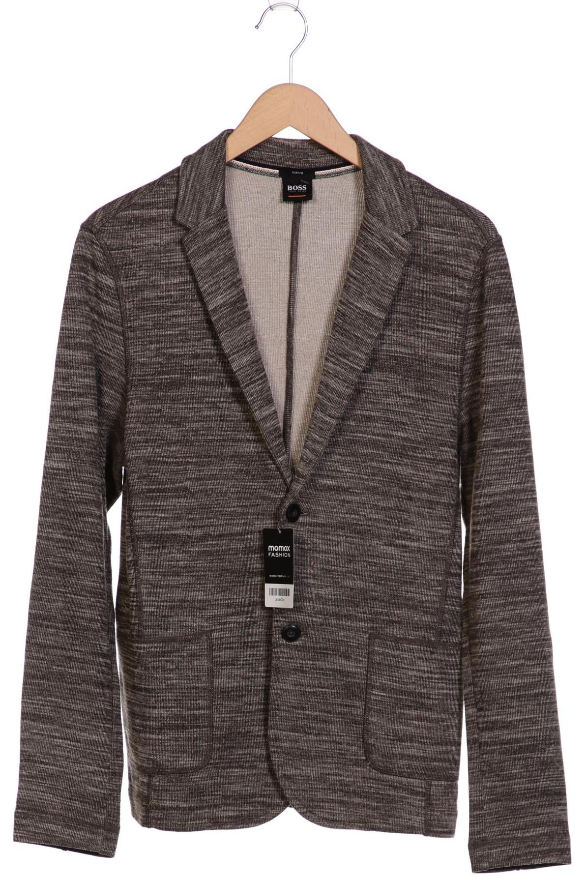 

Boss Orange Herren Strickjacke, grau, Gr. 48