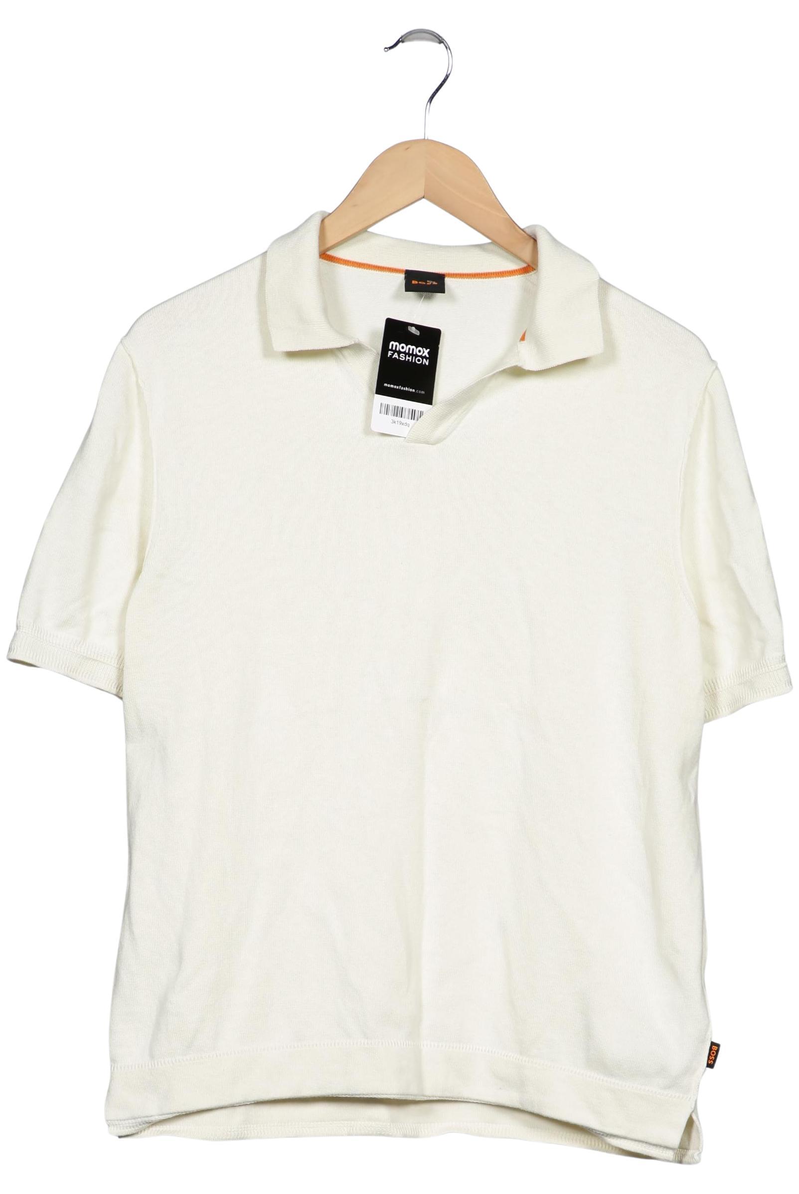

Boss Orange Herren Poloshirt, cremeweiß, Gr. 48