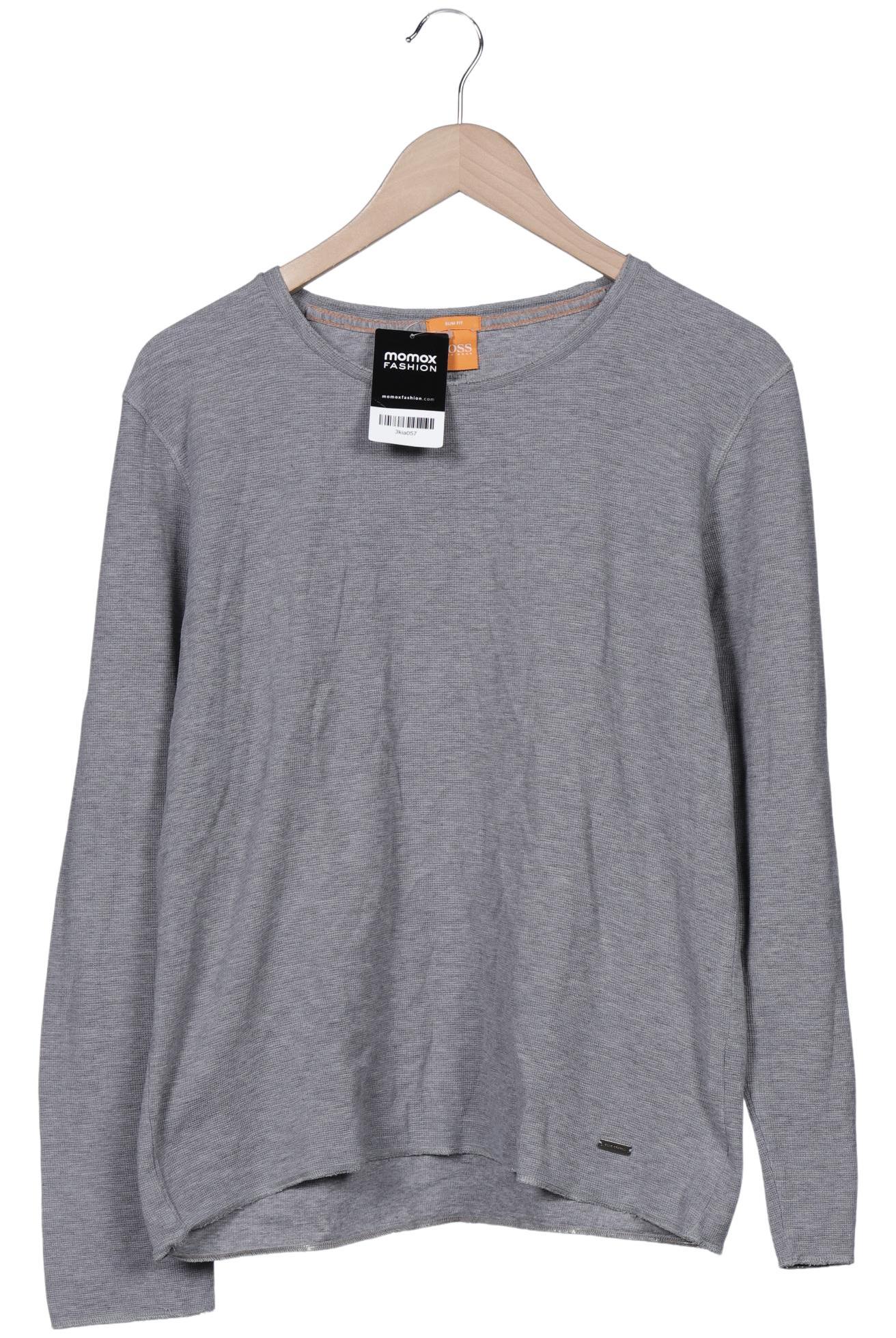 

Boss Orange Herren Pullover, grau, Gr. 54