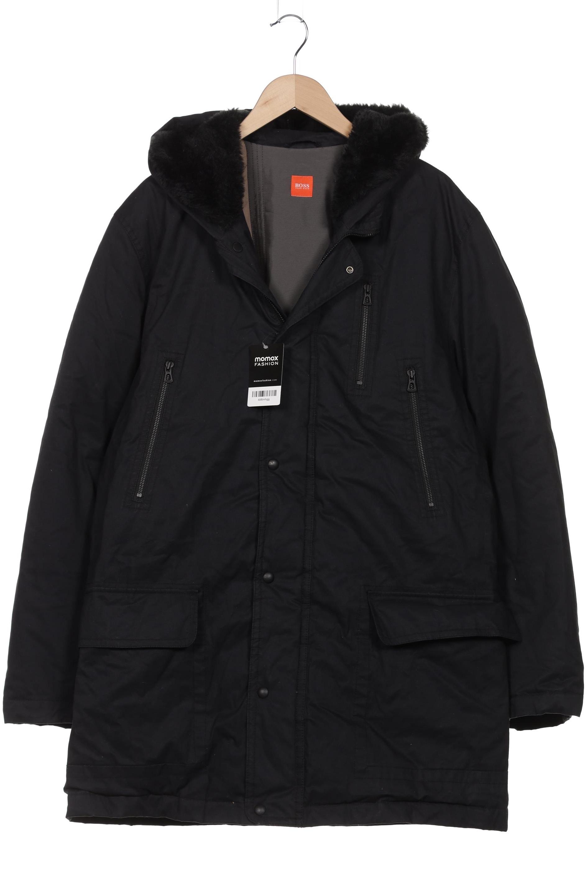 

Boss Orange Herren Mantel, schwarz, Gr. 54