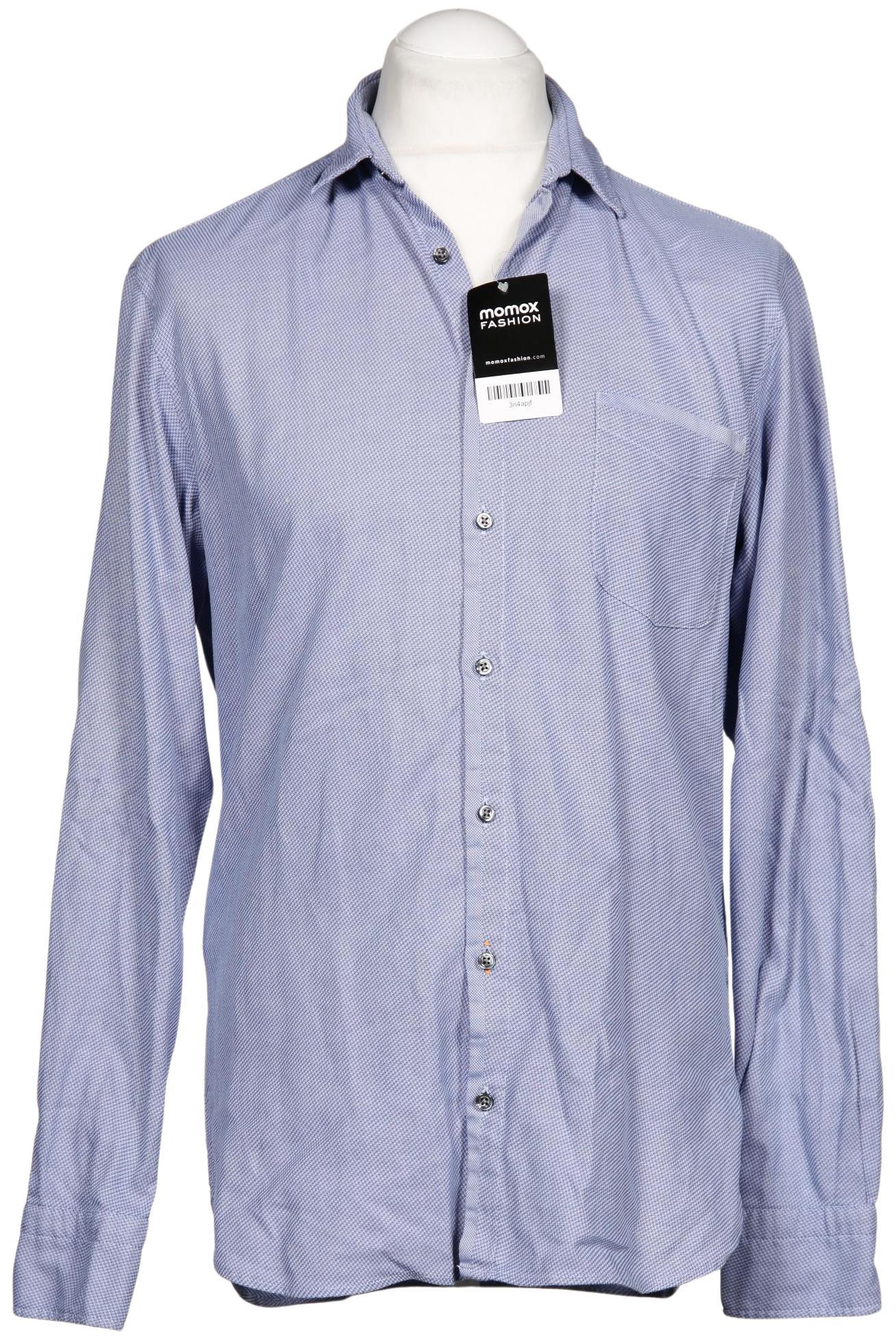 

Boss Orange Herren Hemd, blau, Gr. 48