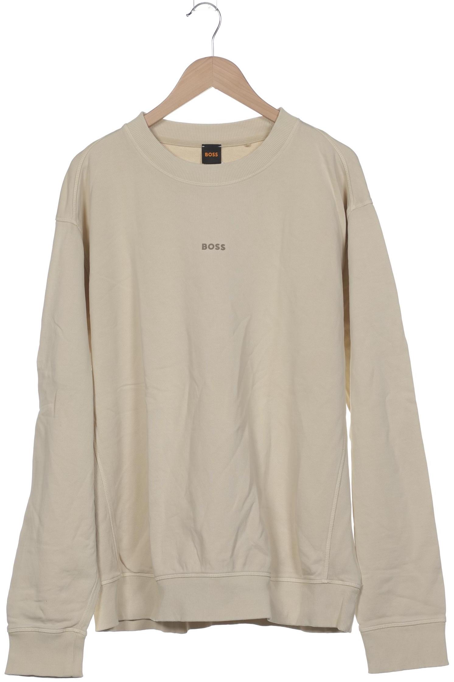 

Boss Orange Herren Sweatshirt, cremeweiß, Gr. 56