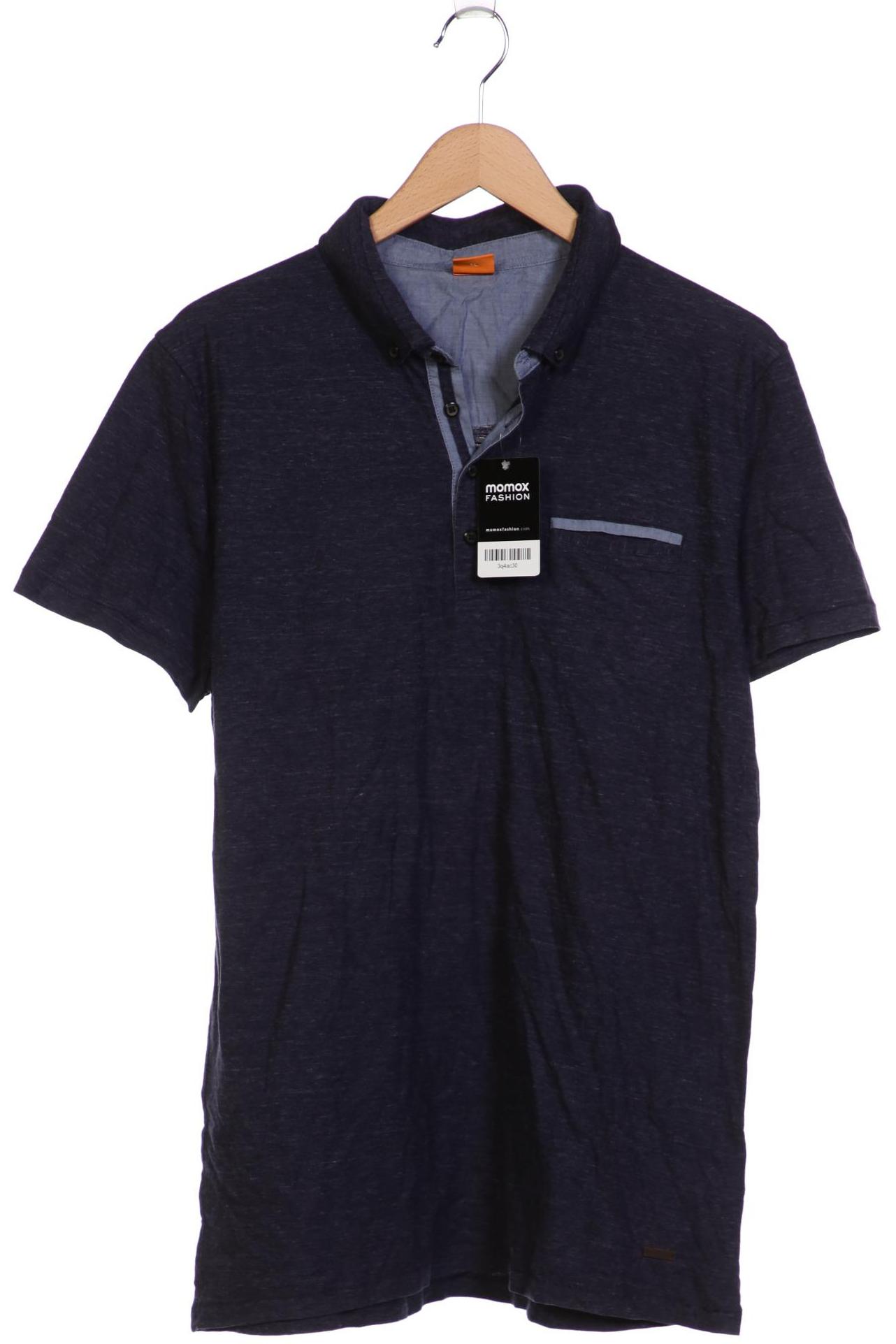 

Boss Orange Herren Poloshirt, marineblau, Gr. 54