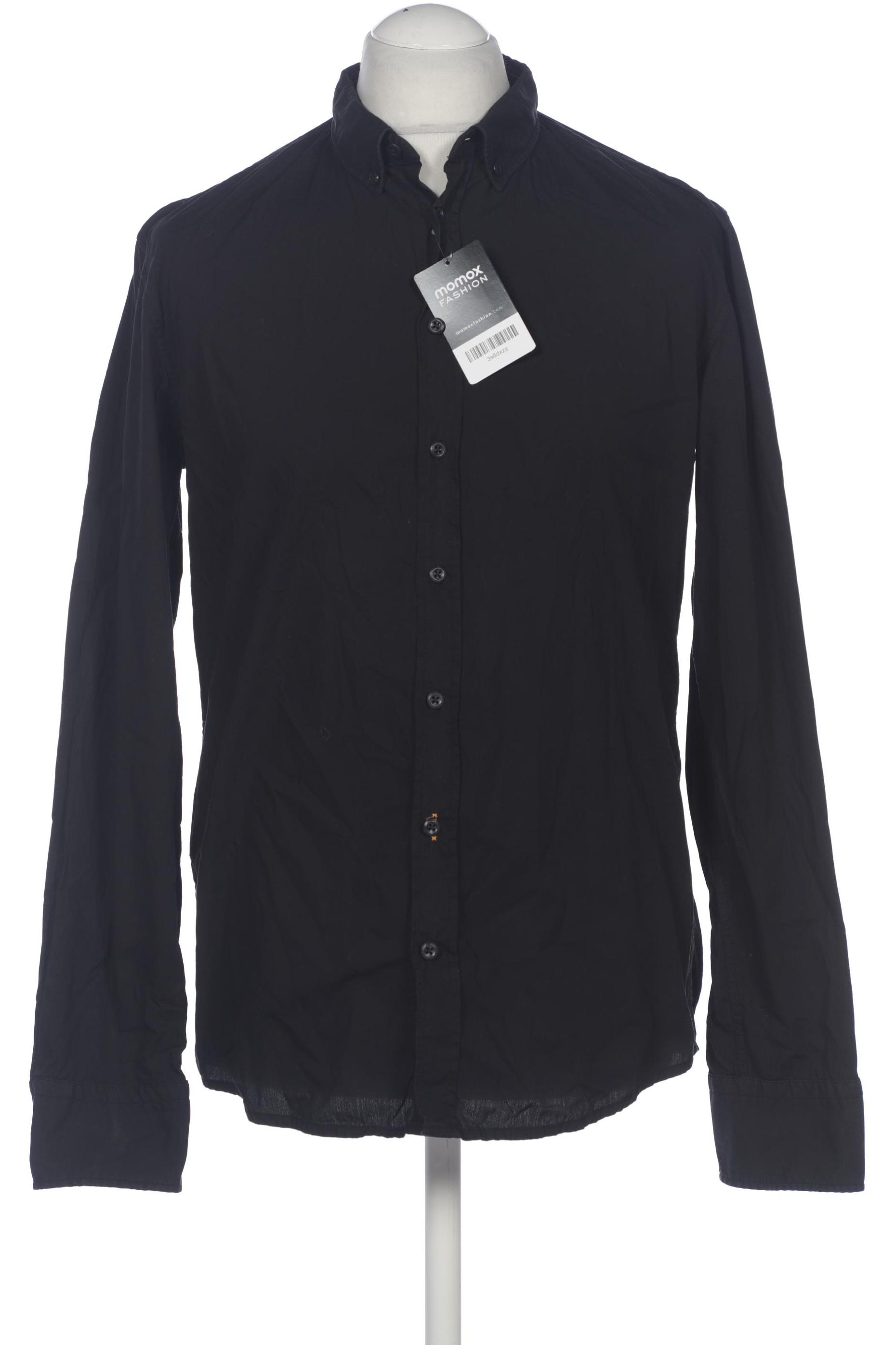 

Boss Orange Herren Hemd, schwarz, Gr. 52