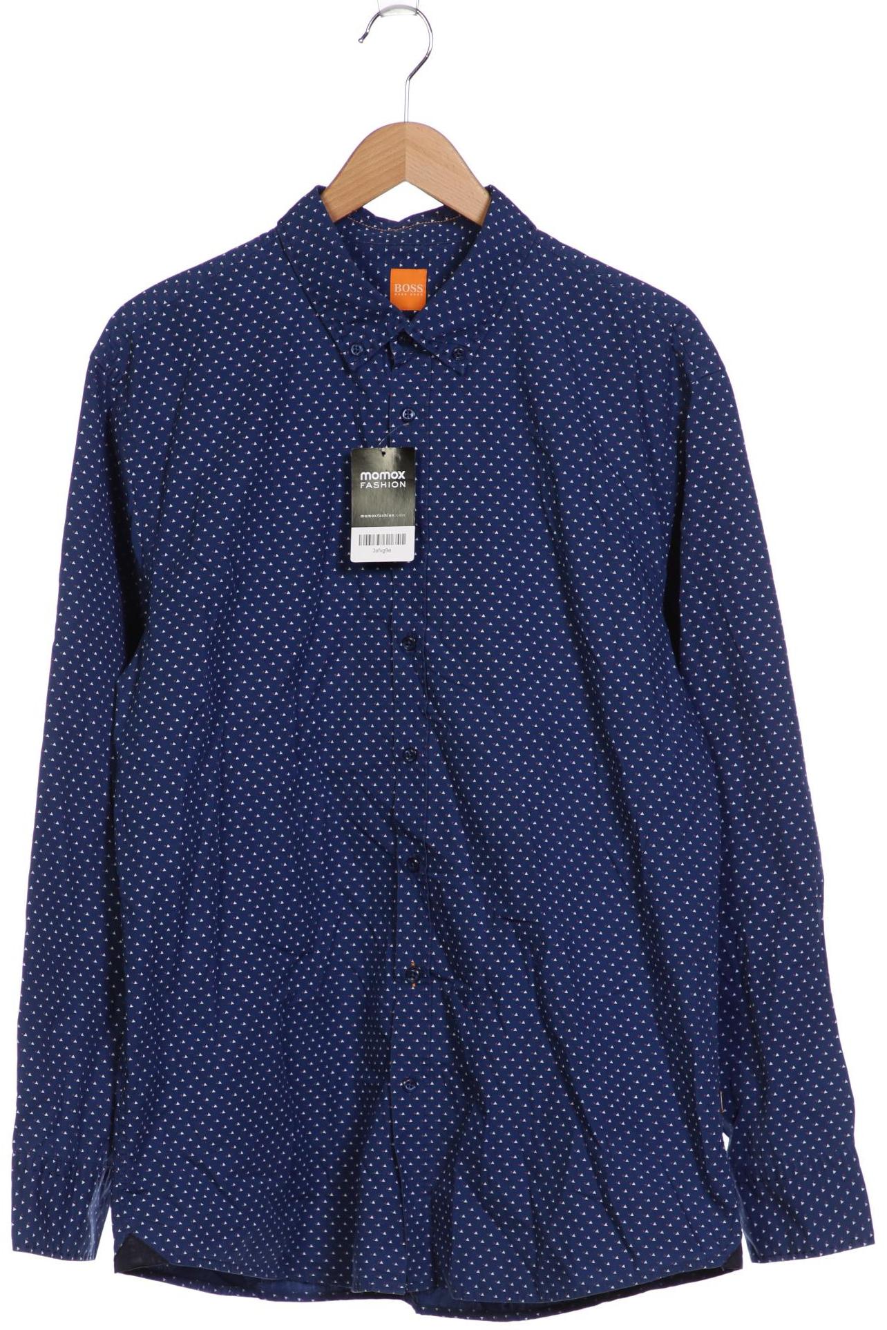 

Boss Orange Herren Hemd, blau, Gr. 58