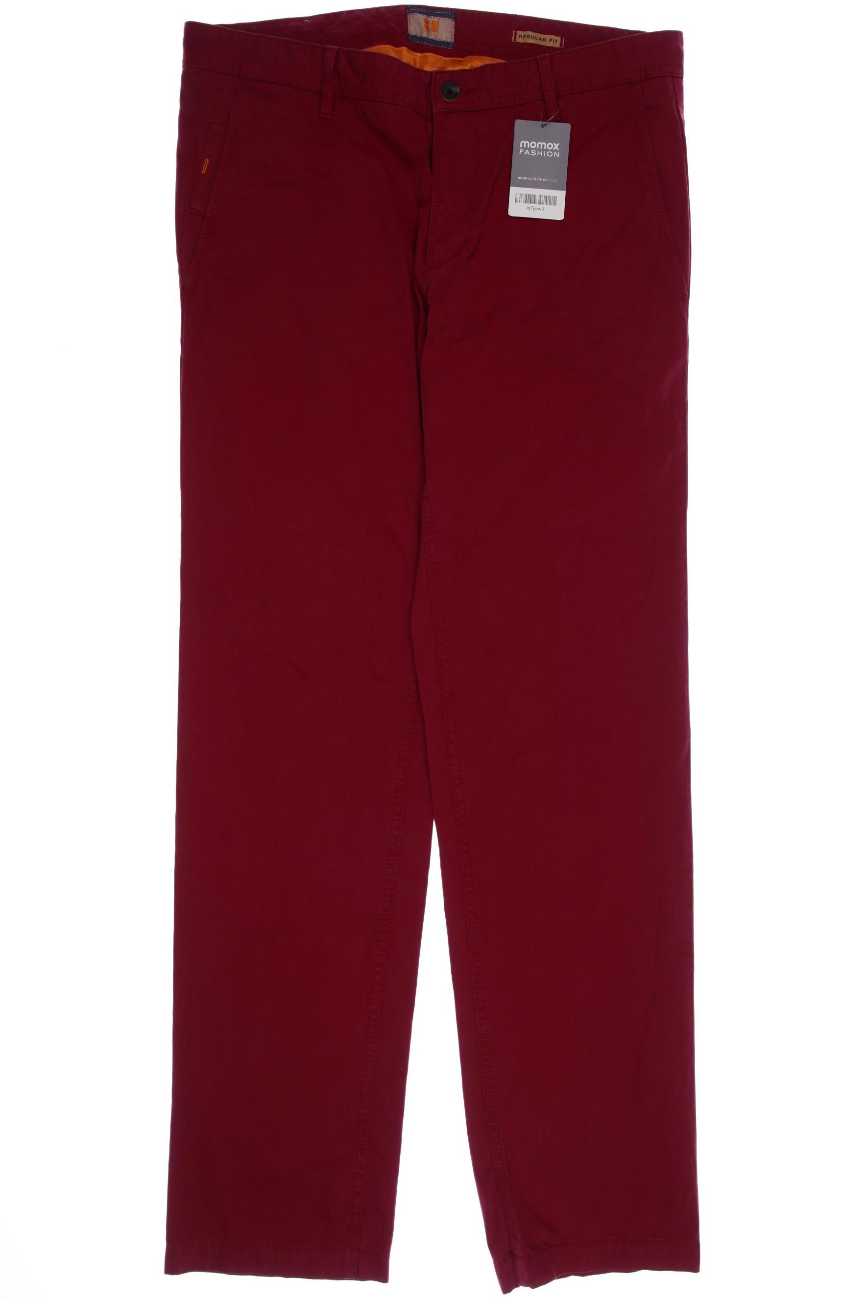 

Boss Orange Herren Stoffhose, bordeaux, Gr. 52