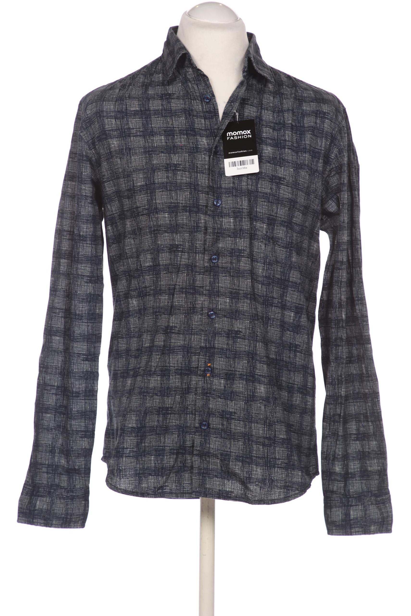 

Boss Orange Herren Hemd, marineblau, Gr. 52