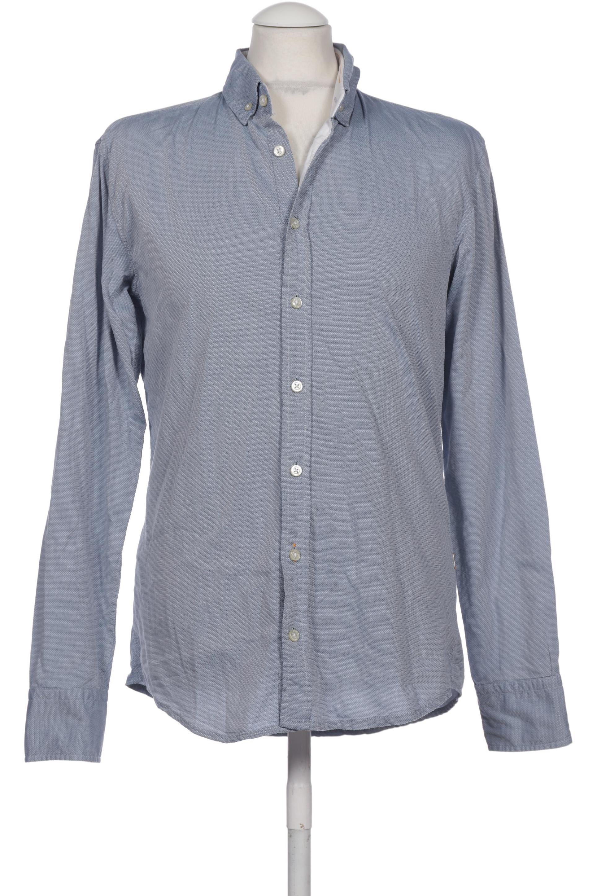 

Boss Orange Herren Hemd, blau