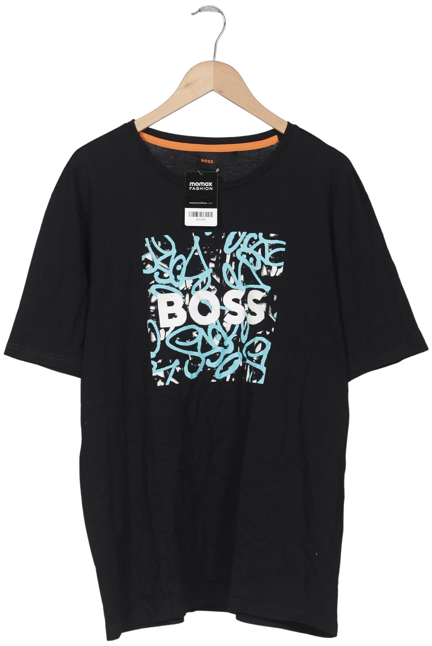 Thumbnail - Boss Orange Herren T-Shirt, schwarz, Gr. 58