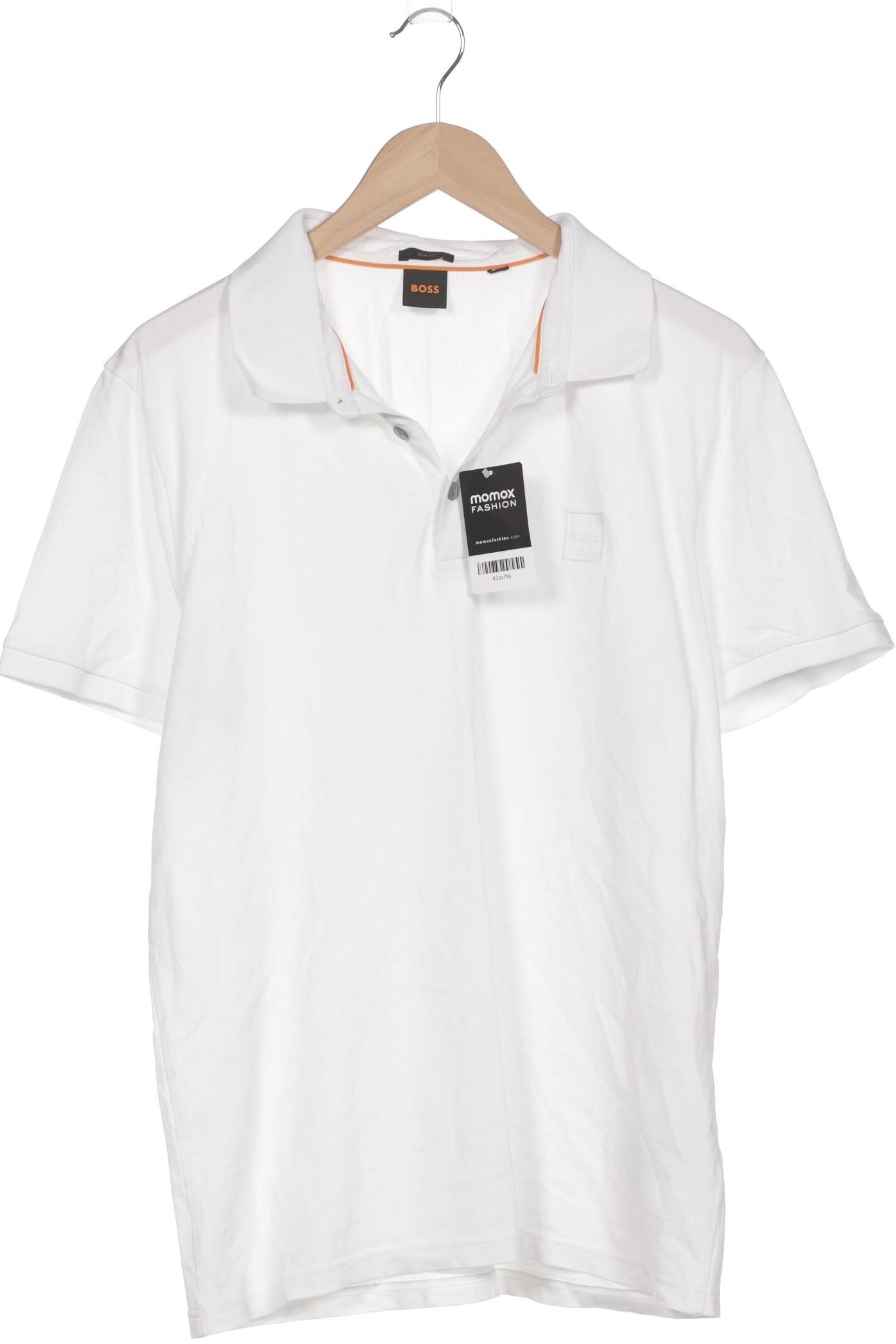 

Boss Orange Herren Poloshirt, weiß, Gr. 56