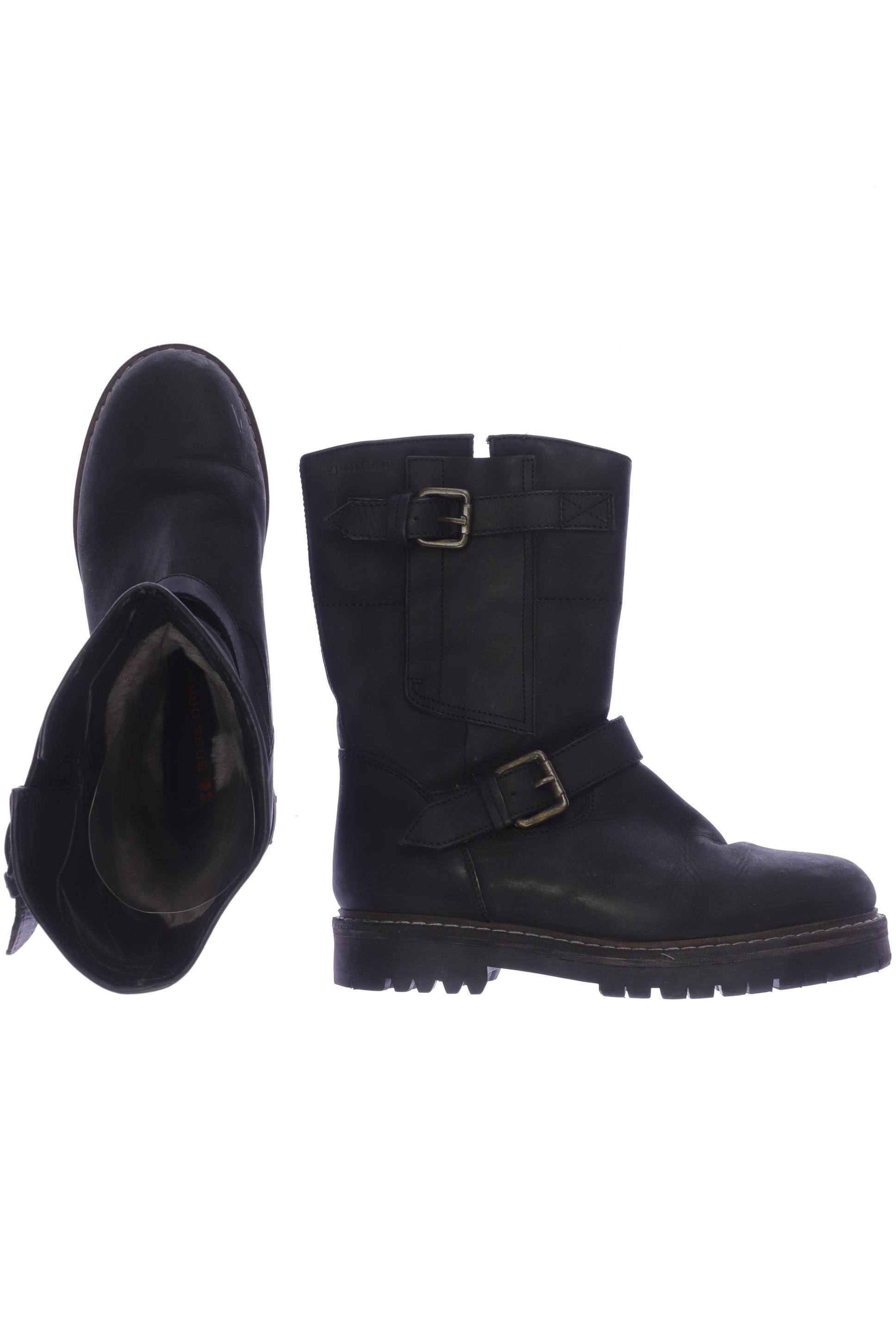 

Boss Orange Herren Stiefel, schwarz