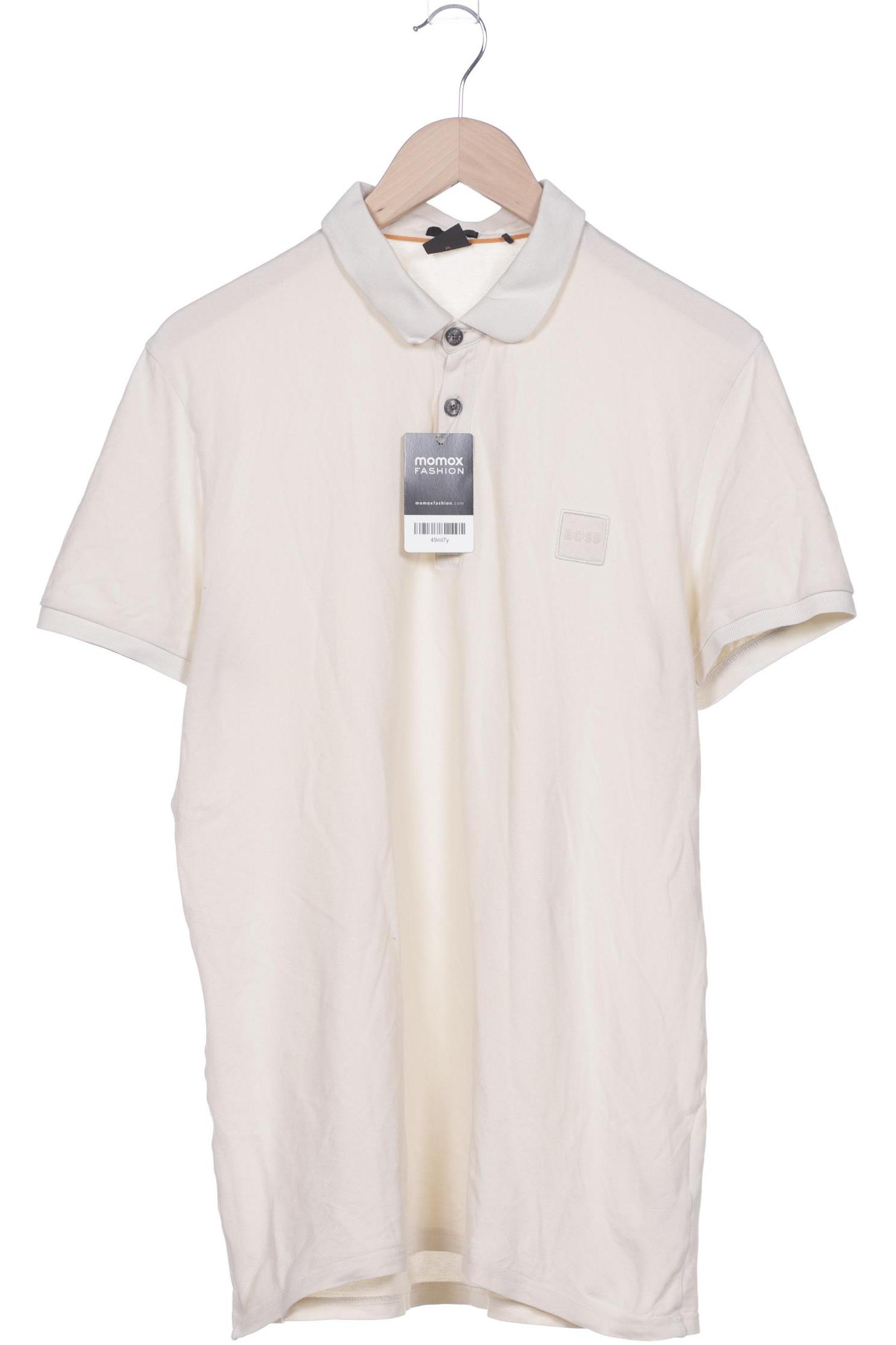 

Boss Orange Herren Poloshirt, cremeweiß, Gr. 54