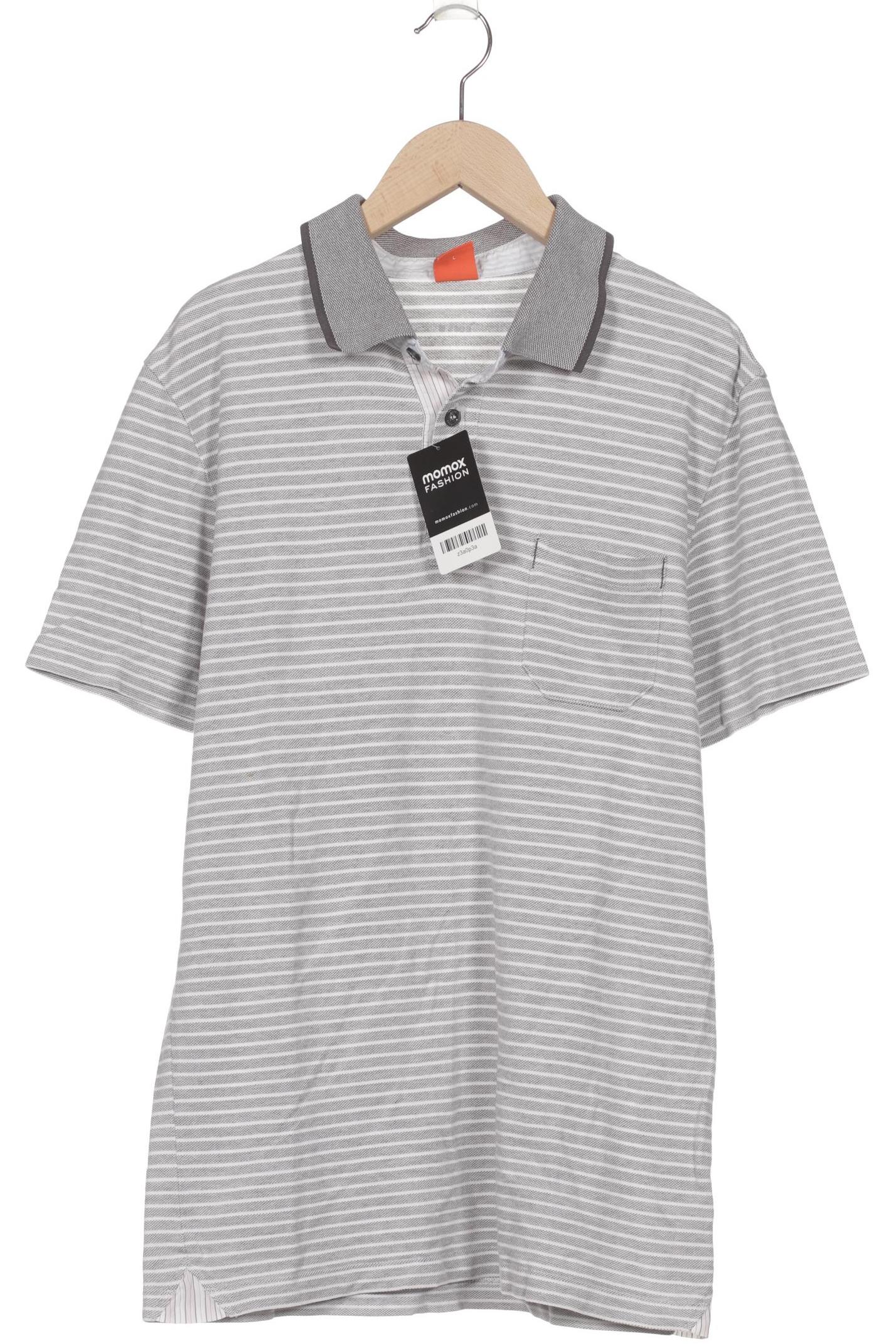 

Boss Orange Herren Poloshirt, grau, Gr. 52