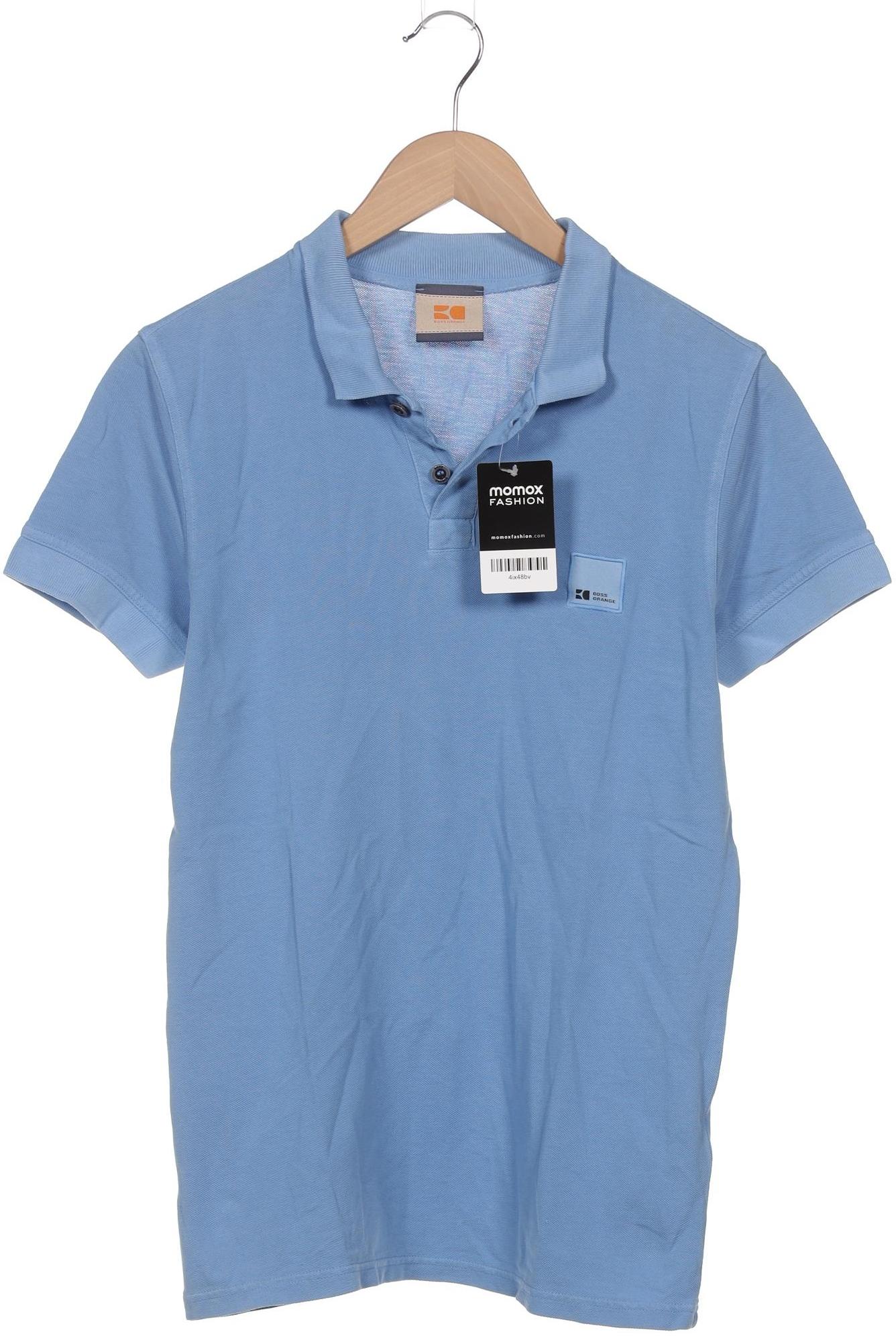 

Boss Orange Herren Poloshirt, blau, Gr. 46