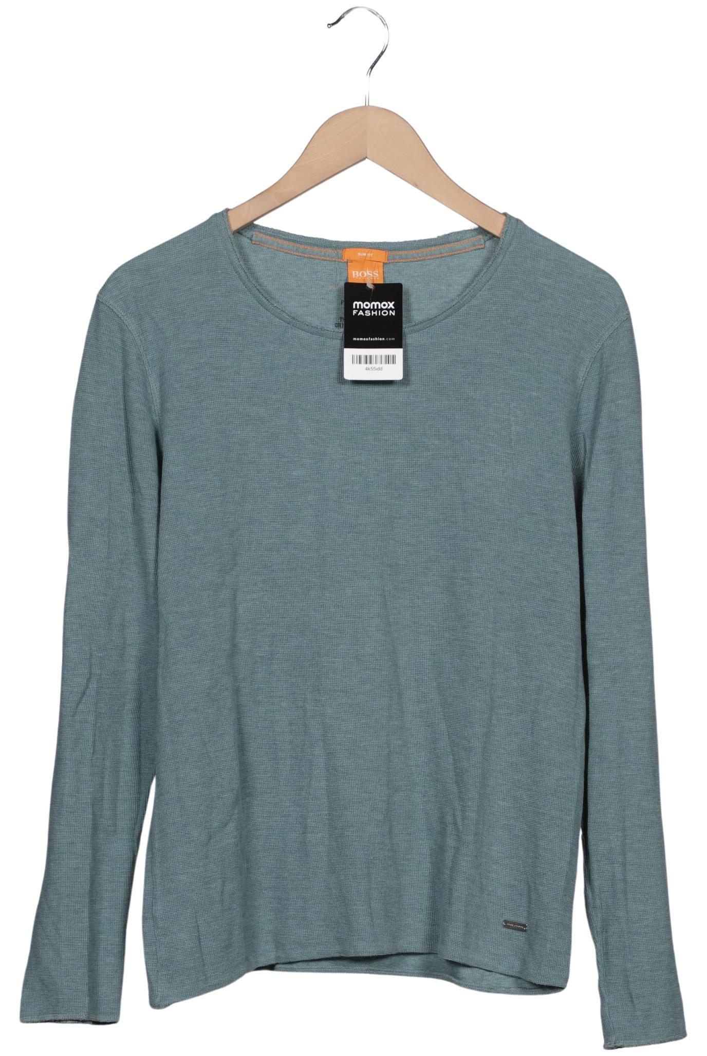 Thumbnail - Boss Orange Herren Langarmshirt, türkis, Gr. 52