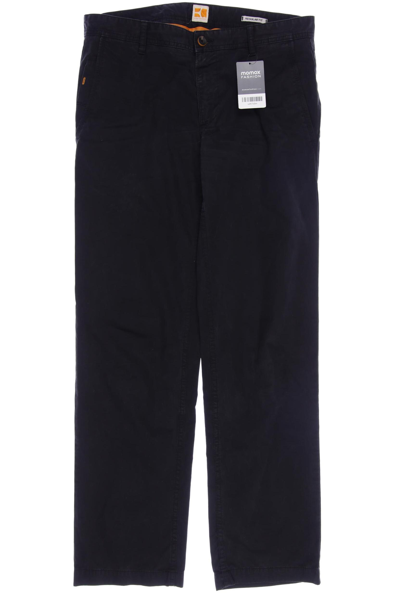 

Boss Orange Herren Stoffhose, schwarz