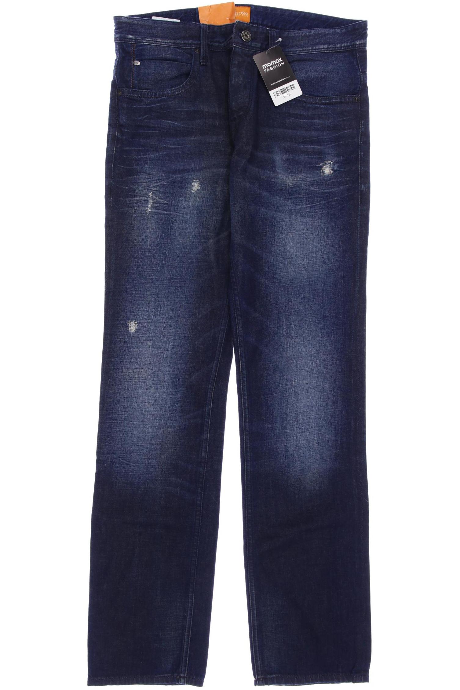 

Boss Orange Herren Jeans, marineblau