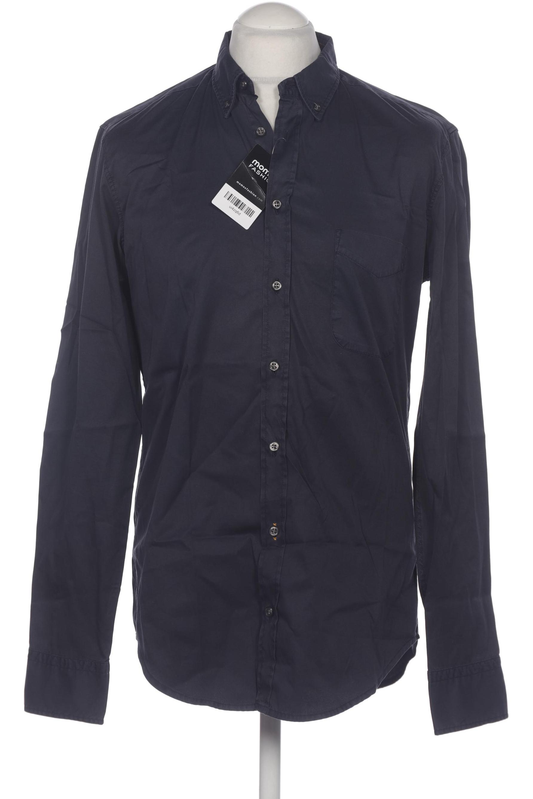 

Boss Orange Herren Hemd, marineblau, Gr. 48