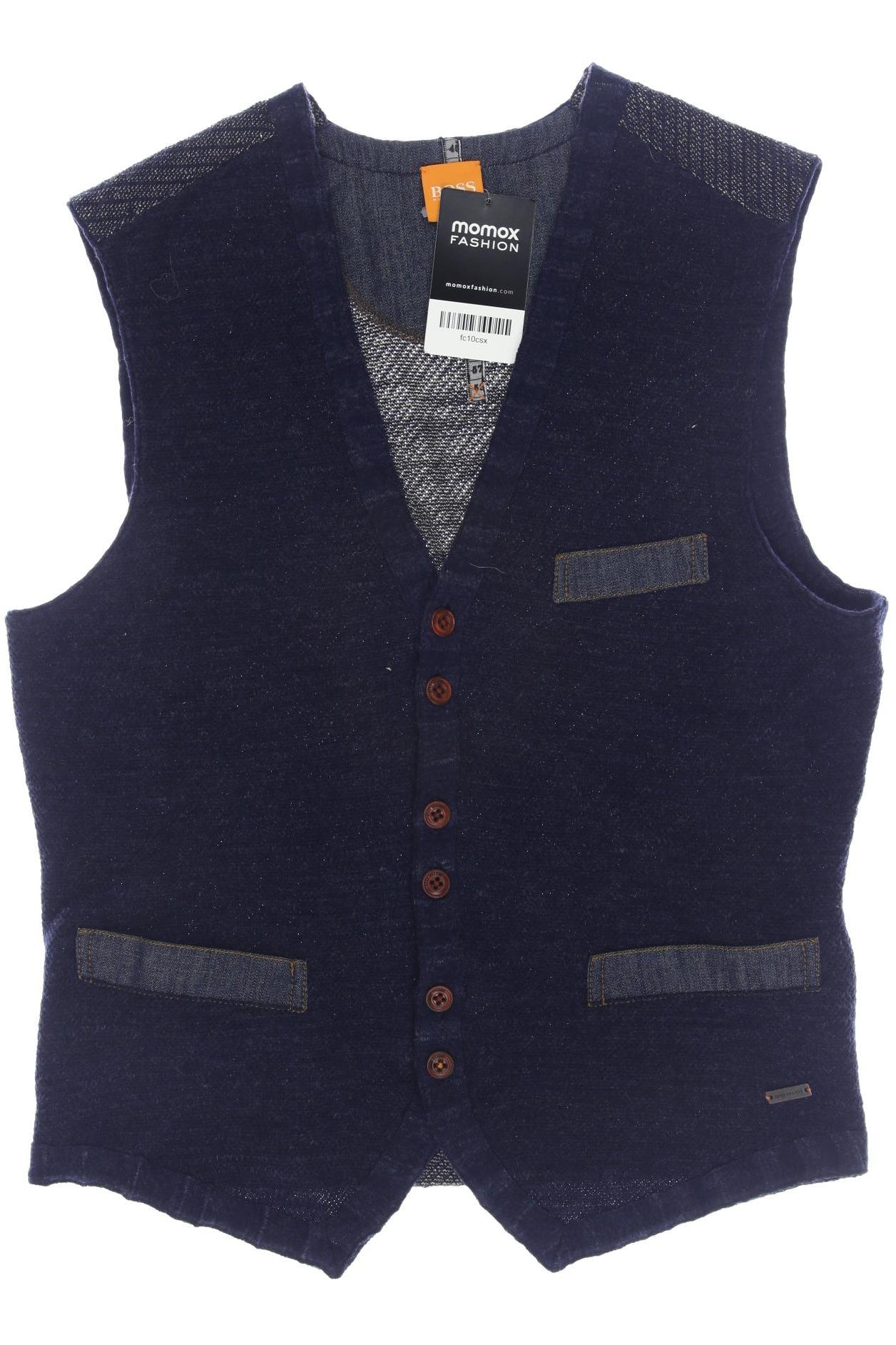 

Boss Orange Herren Weste, marineblau, Gr. 48