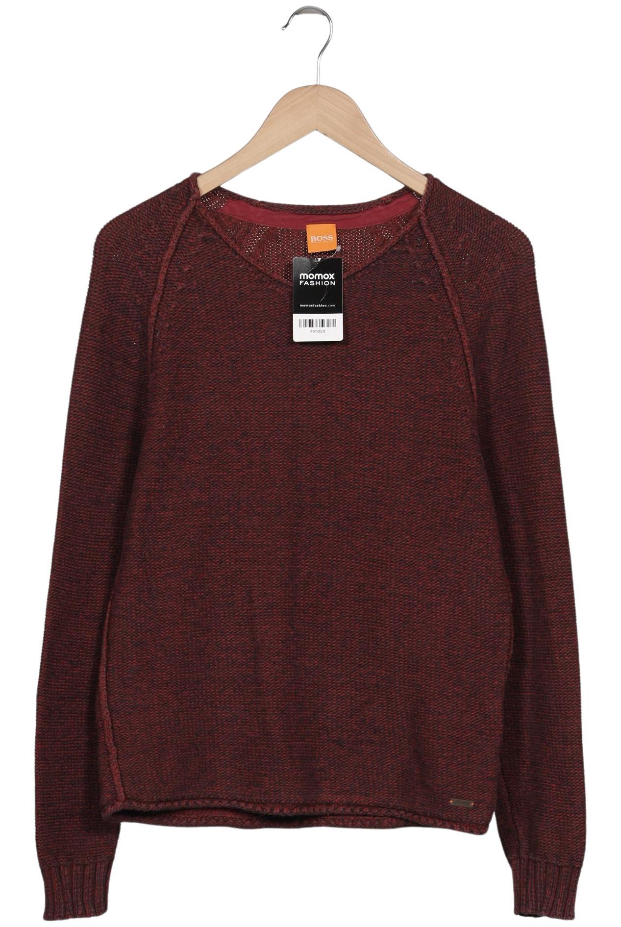 

Boss Orange Herren Pullover, bordeaux, Gr. 46