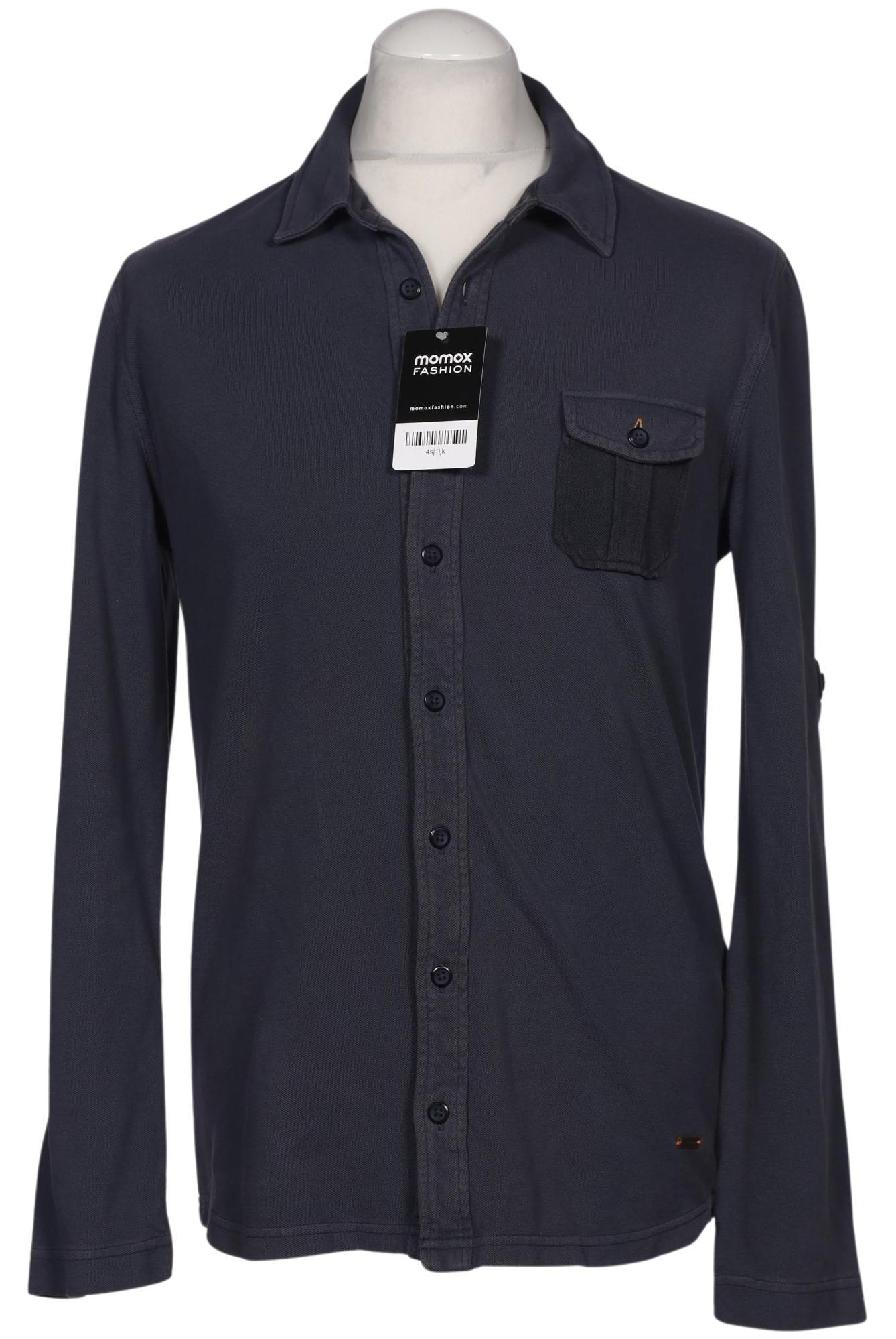 

Boss Orange Herren Hemd, marineblau, Gr. 48