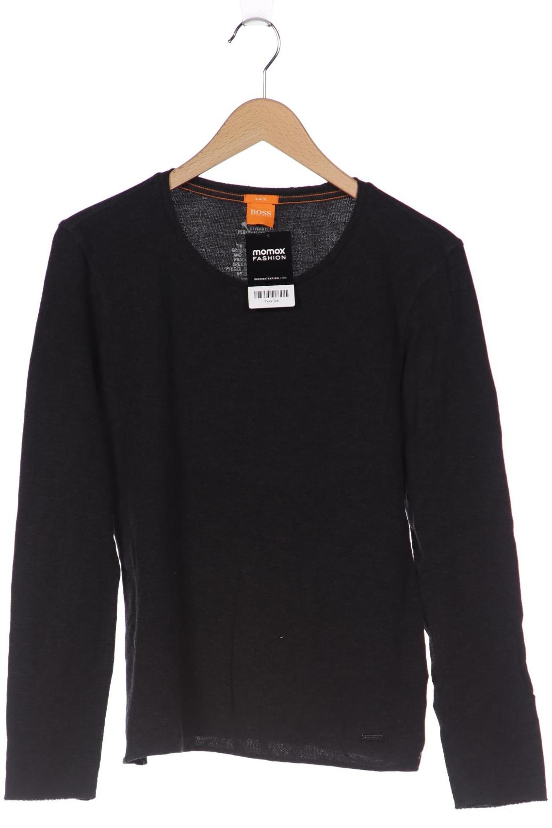

Boss Orange Herren Langarmshirt, schwarz