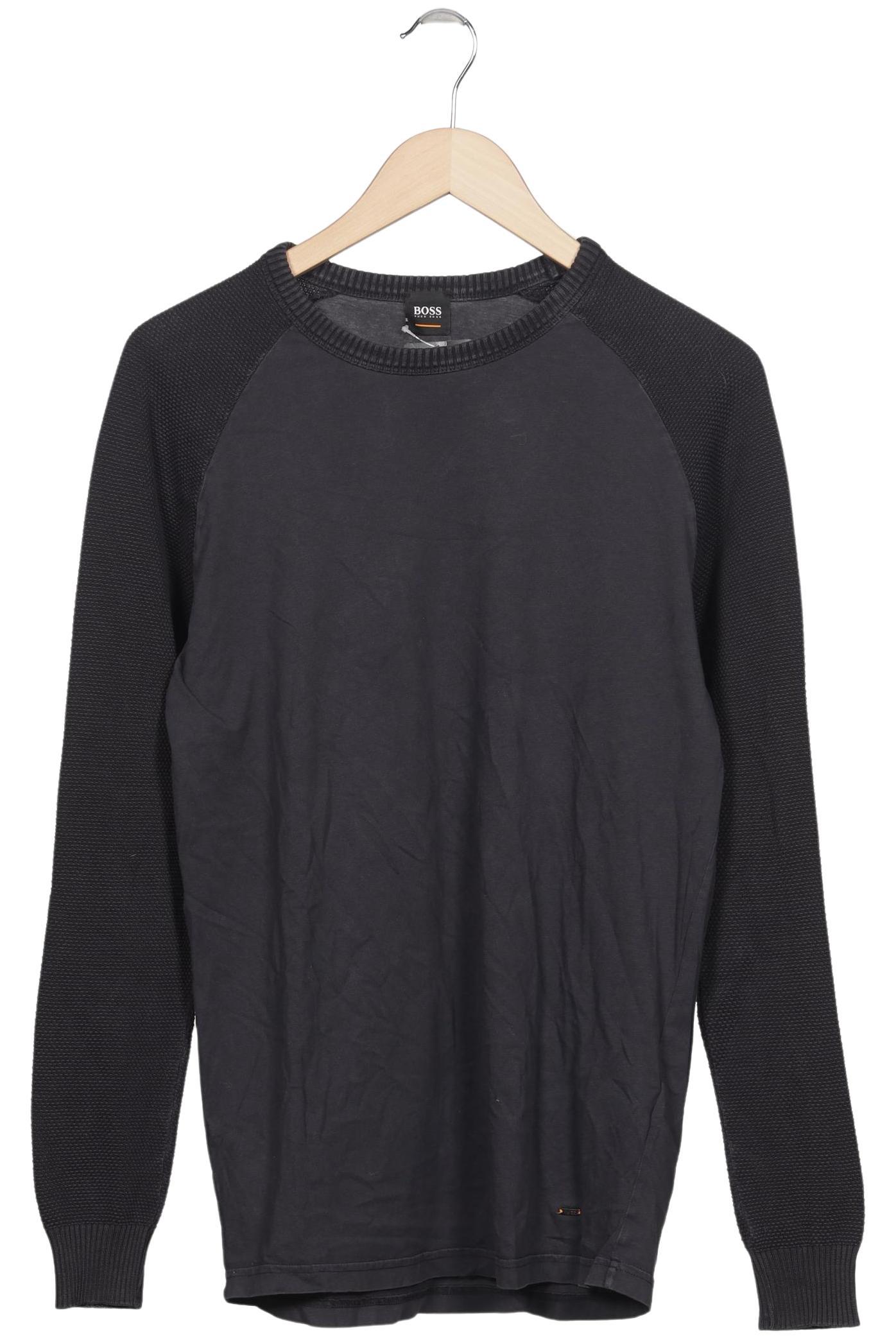 

Boss Orange Herren Langarmshirt, grau, Gr. 48