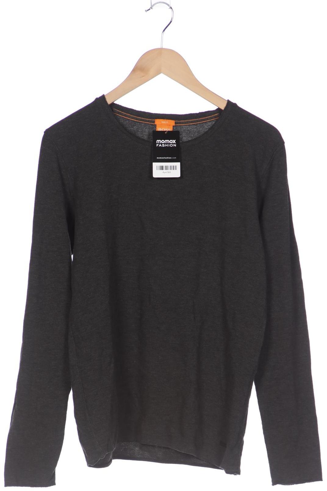 

Boss Orange Herren Langarmshirt, grau