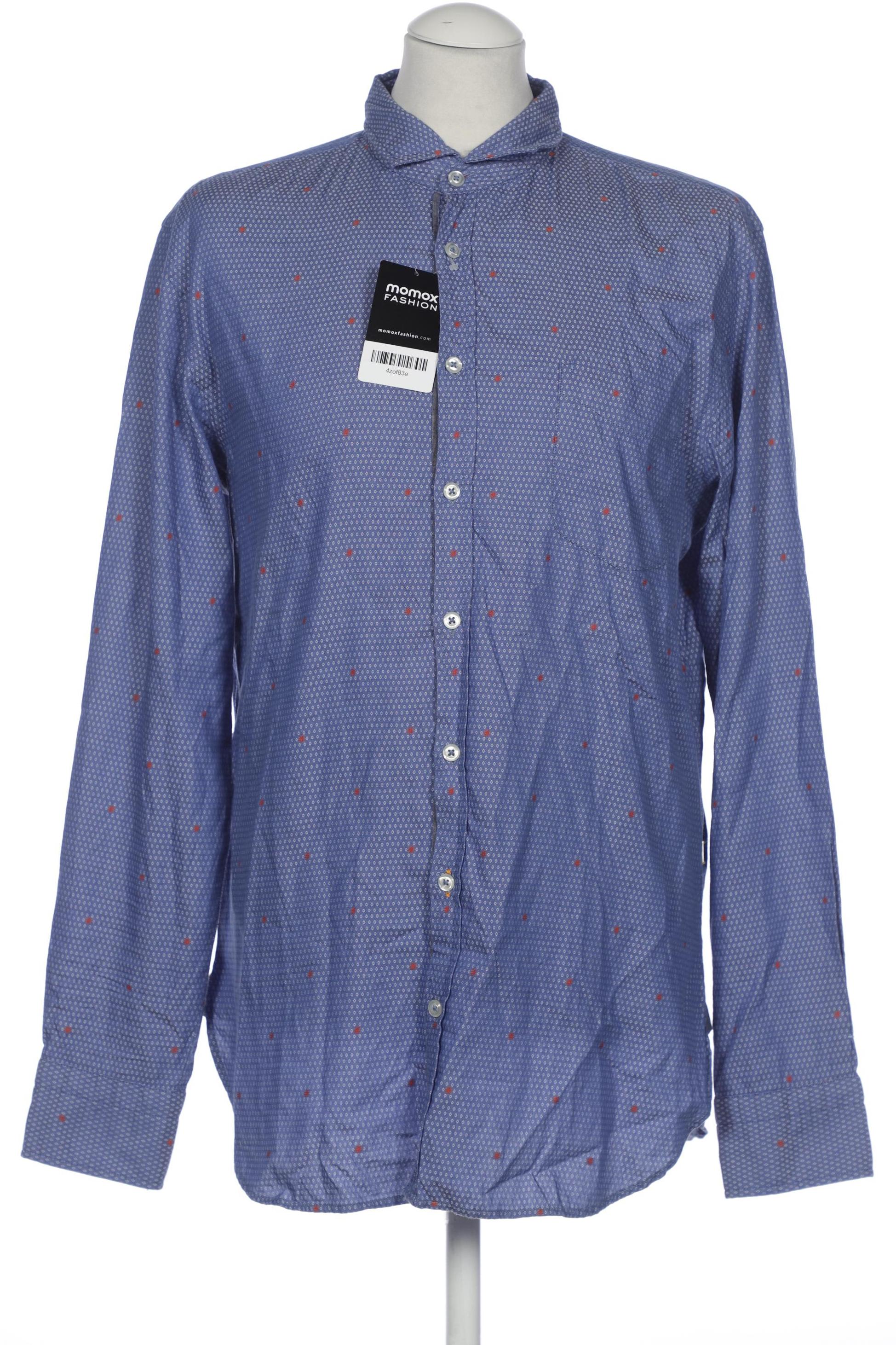 

Boss Orange Herren Hemd, blau, Gr. 52