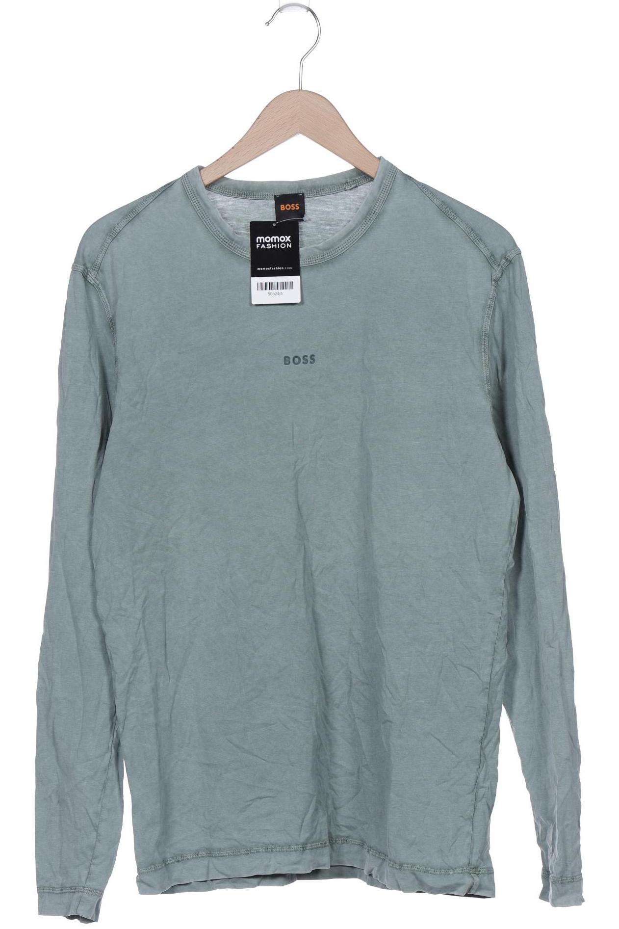 

Boss Orange Herren Langarmshirt, grün, Gr. 48