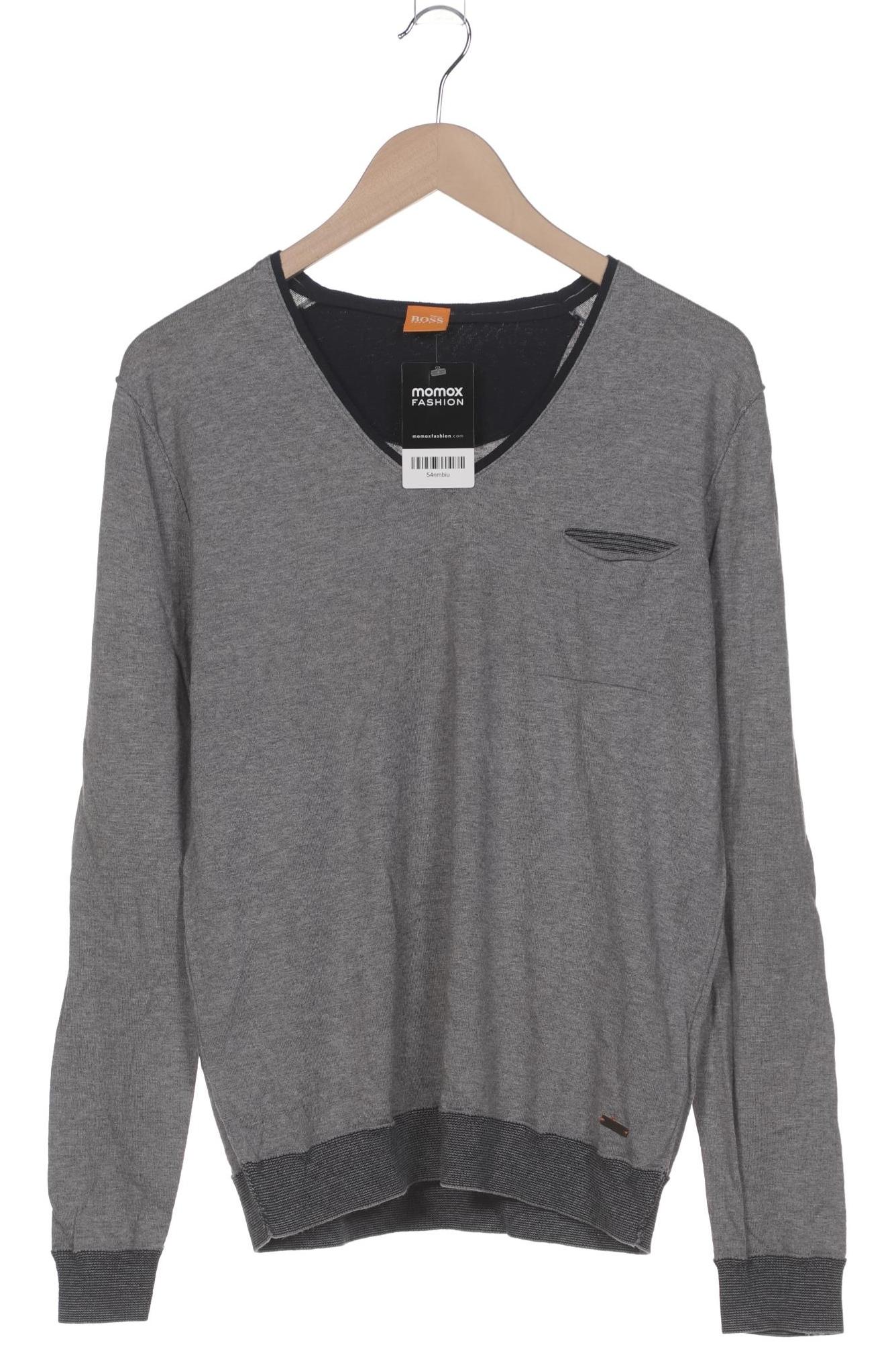 

Boss Orange Herren Pullover, grau, Gr. 48