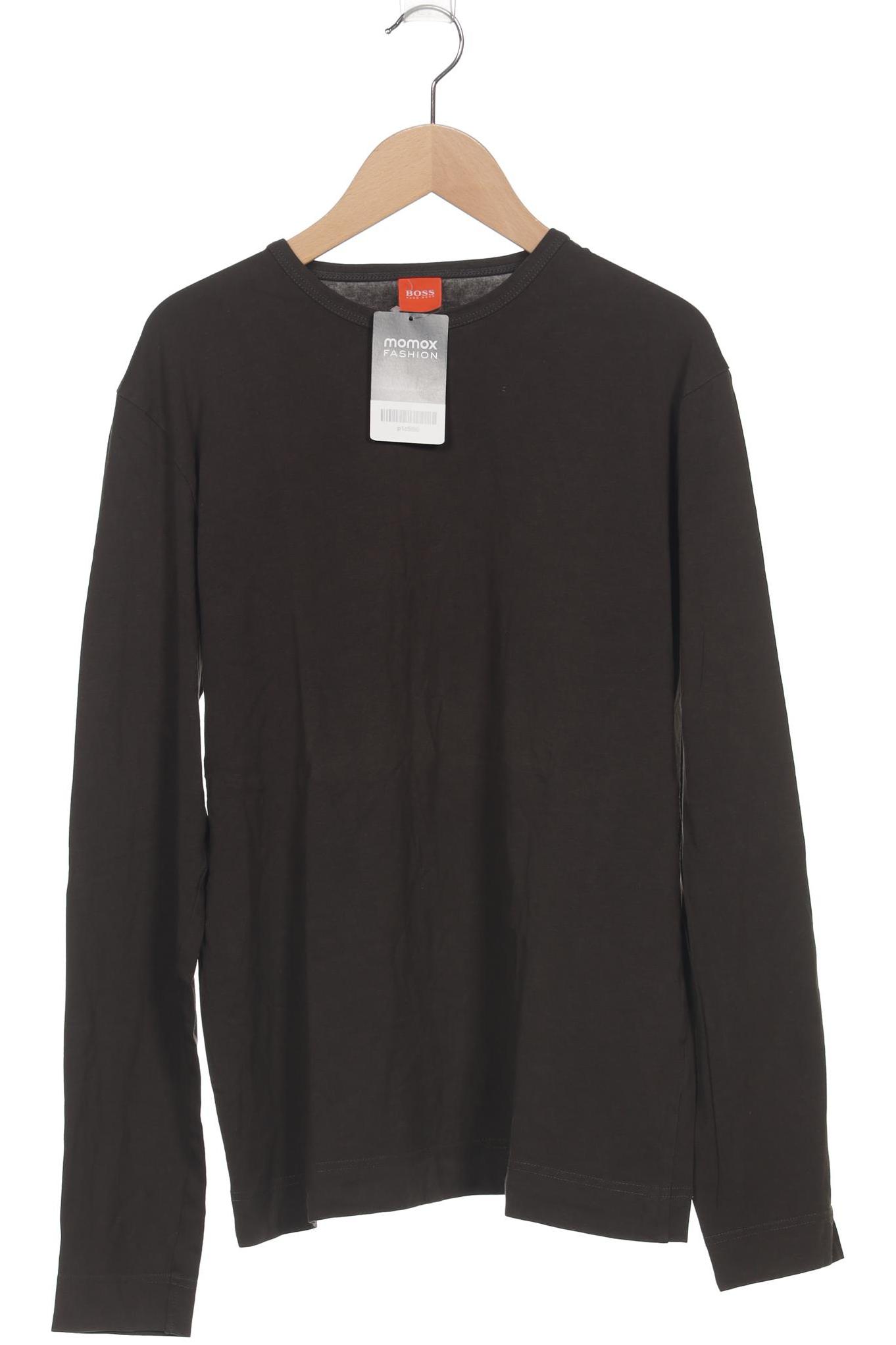

Boss Orange Herren Langarmshirt, braun, Gr. 46