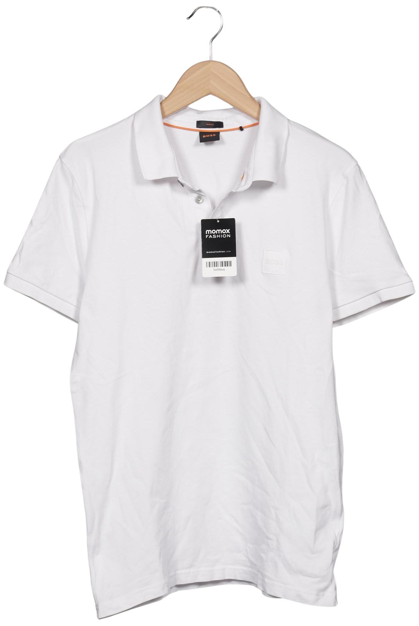 

Boss Orange Herren Poloshirt, weiß, Gr. 52