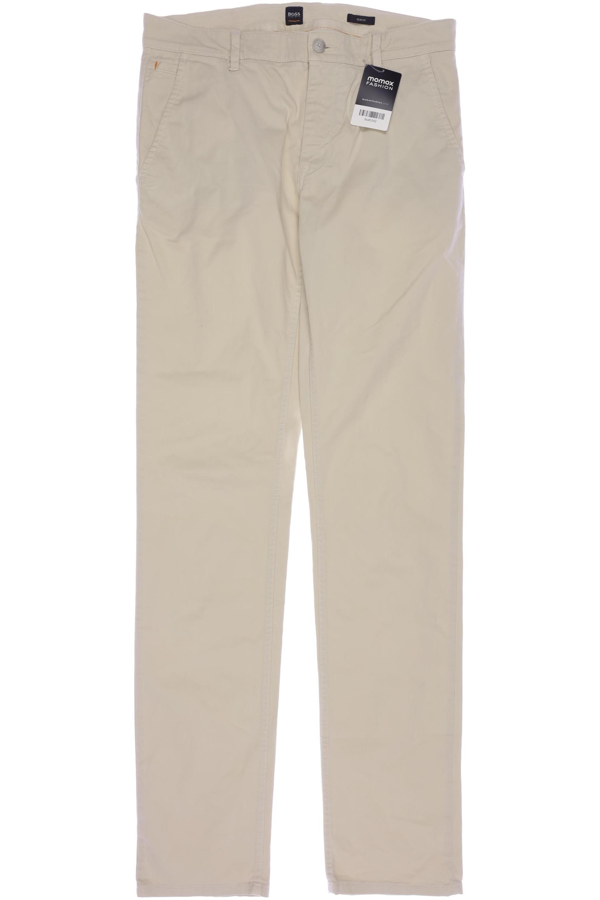 

Boss Orange Herren Stoffhose, cremeweiß, Gr. 32