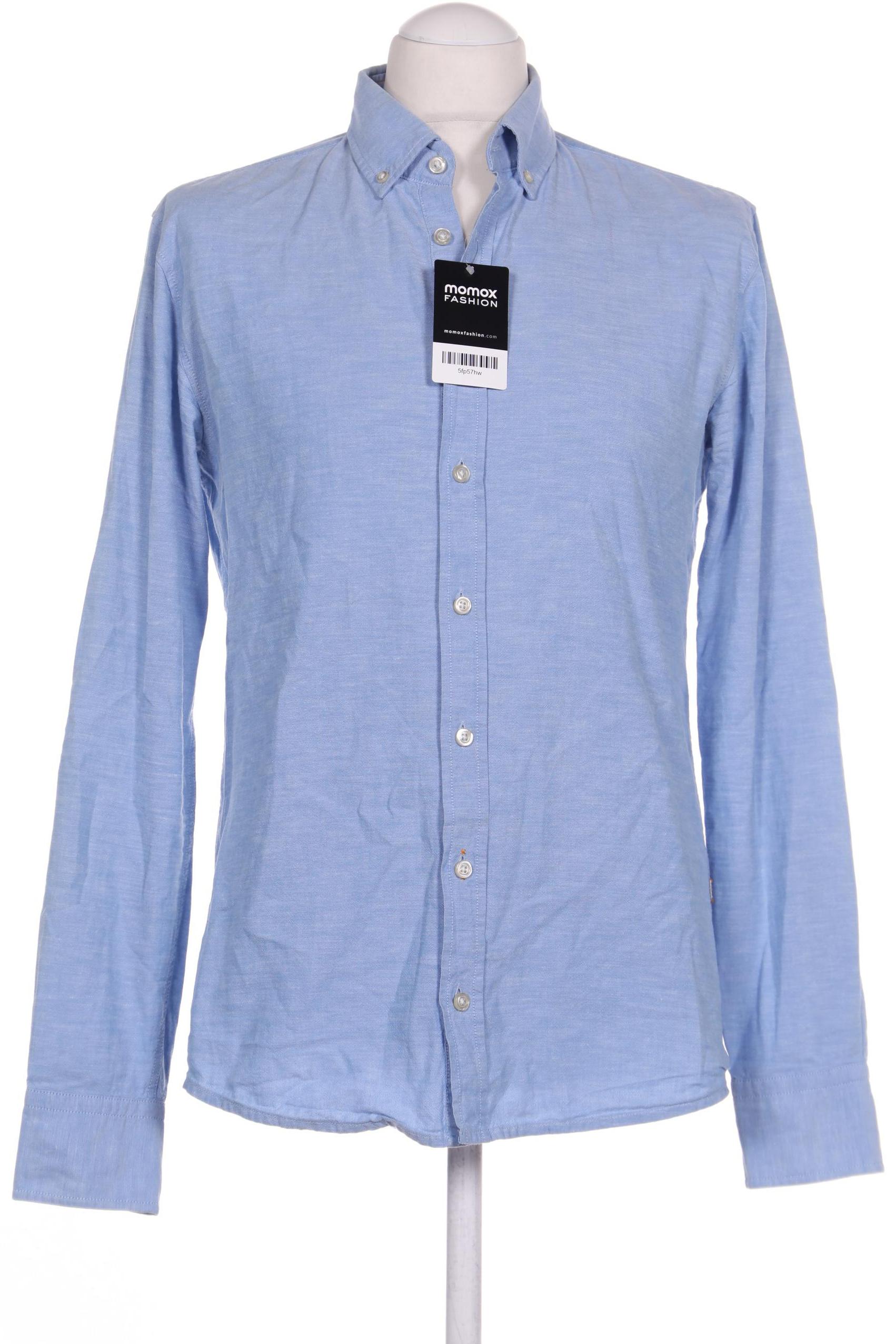 

Boss Orange Herren Hemd, blau