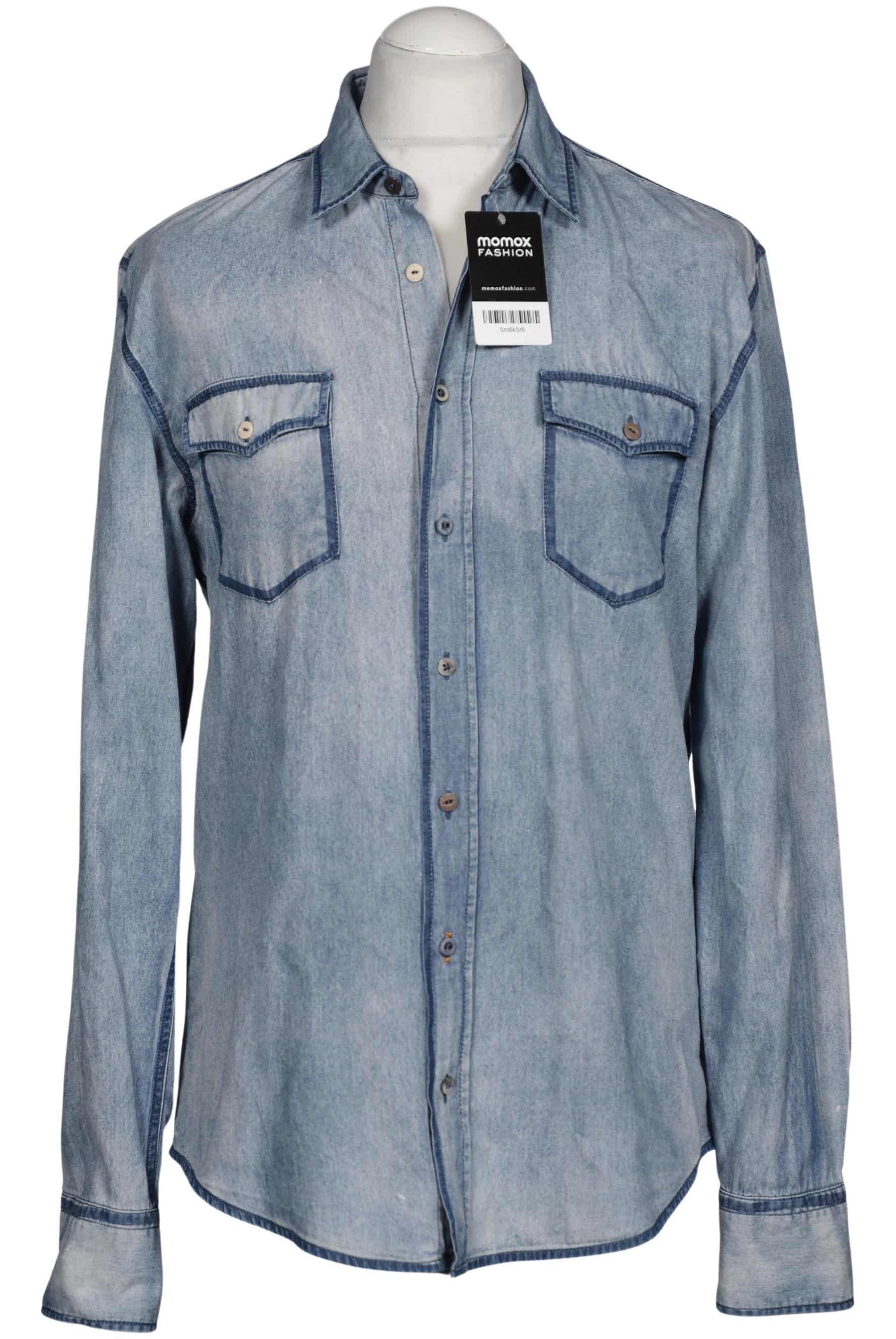 

Boss Orange Herren Hemd, blau, Gr. 52