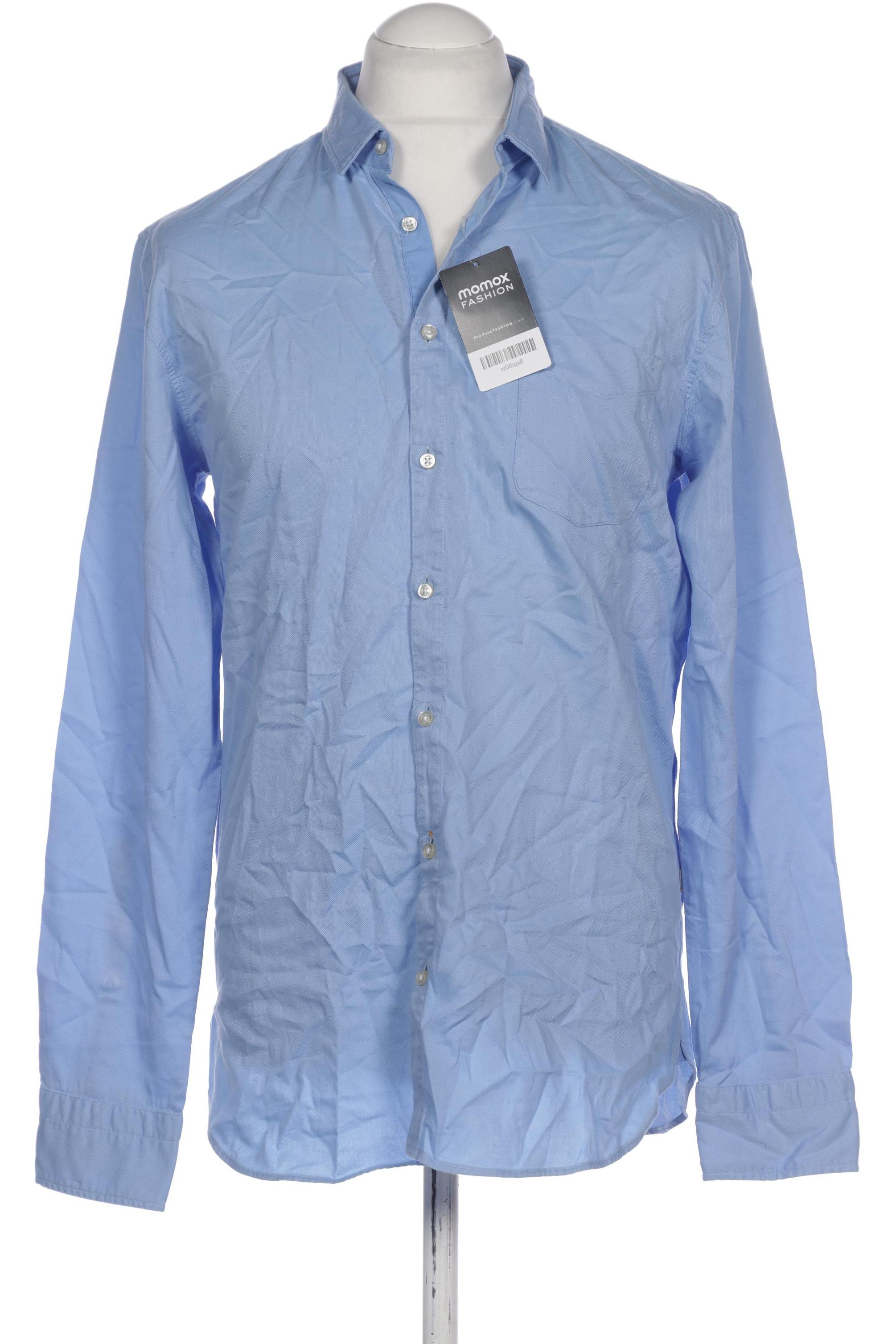 

Boss Orange Herren Hemd, blau, Gr. 52