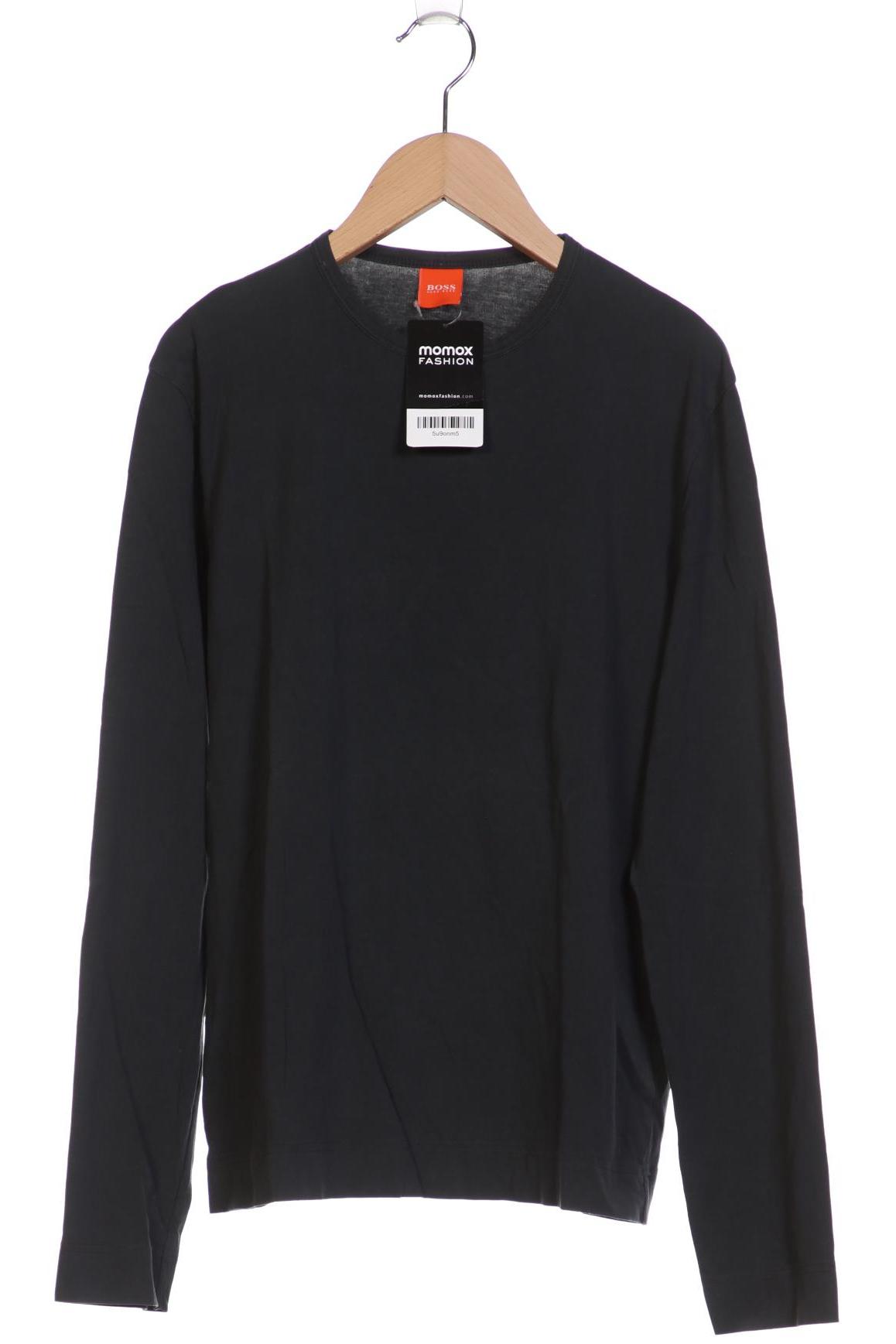 

Boss Orange Herren Langarmshirt, türkis, Gr. 46