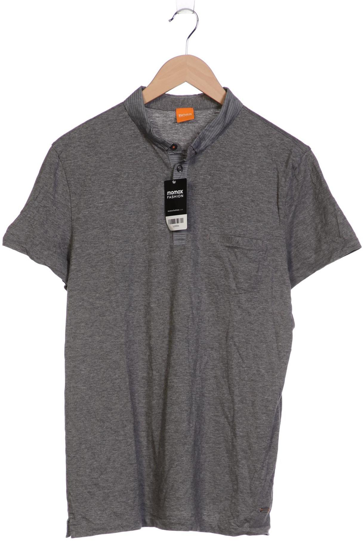 

Boss Orange Herren Poloshirt, grau, Gr. 52